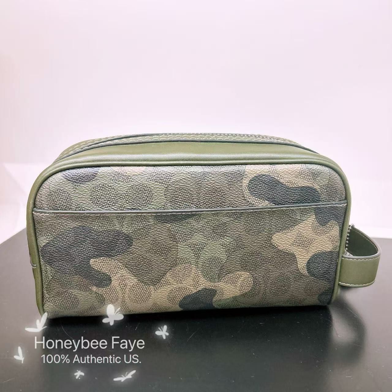 Coach Small Travel Kit In Signature Camo Print CX879 Size ONE SIZE - 2 Thumbnail