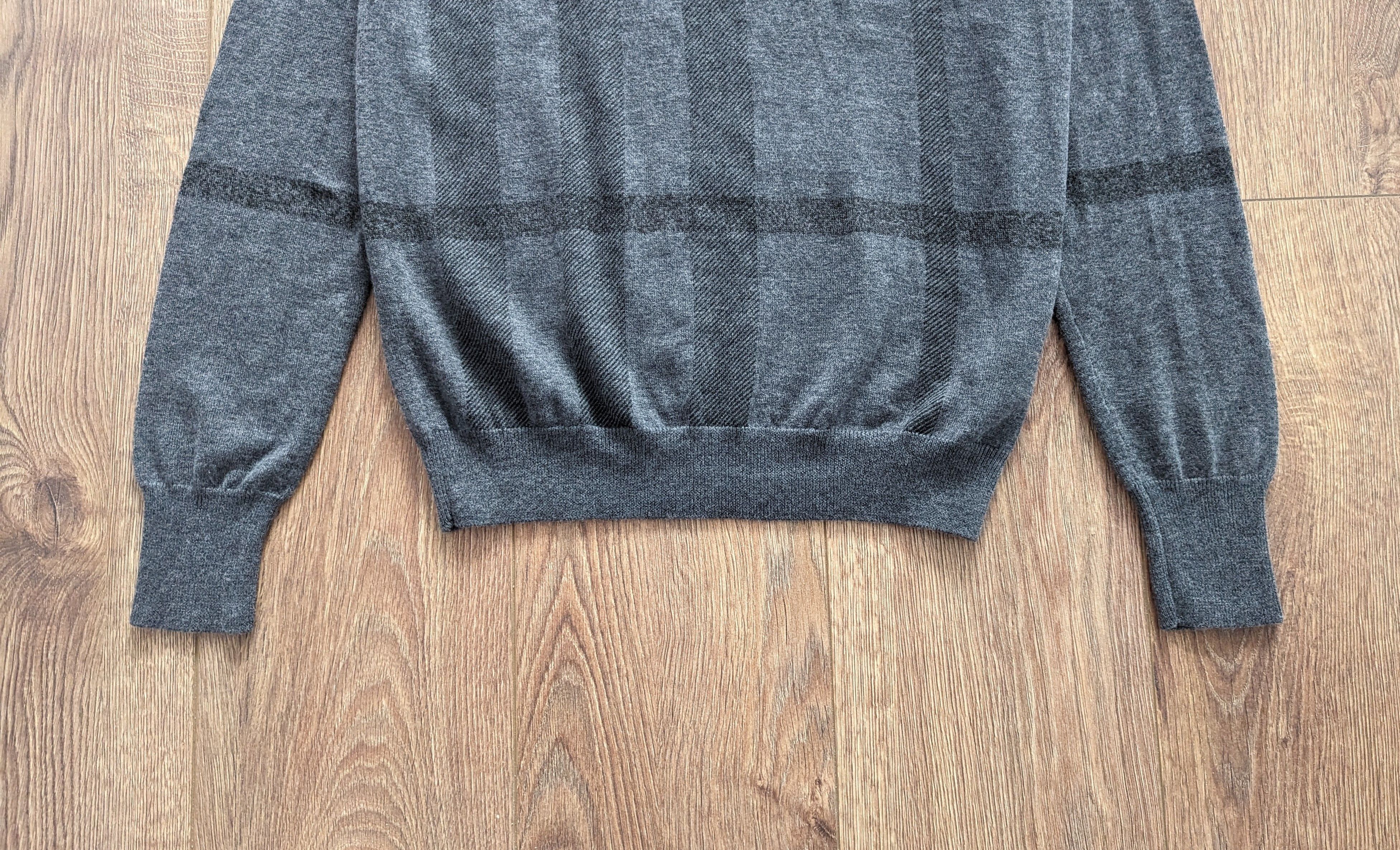 Burberry BURBERRY Wool Silk Neck Men's Sweater Size M Luxury Brand Size US M / EU 48-50 / 2 - 4 Thumbnail