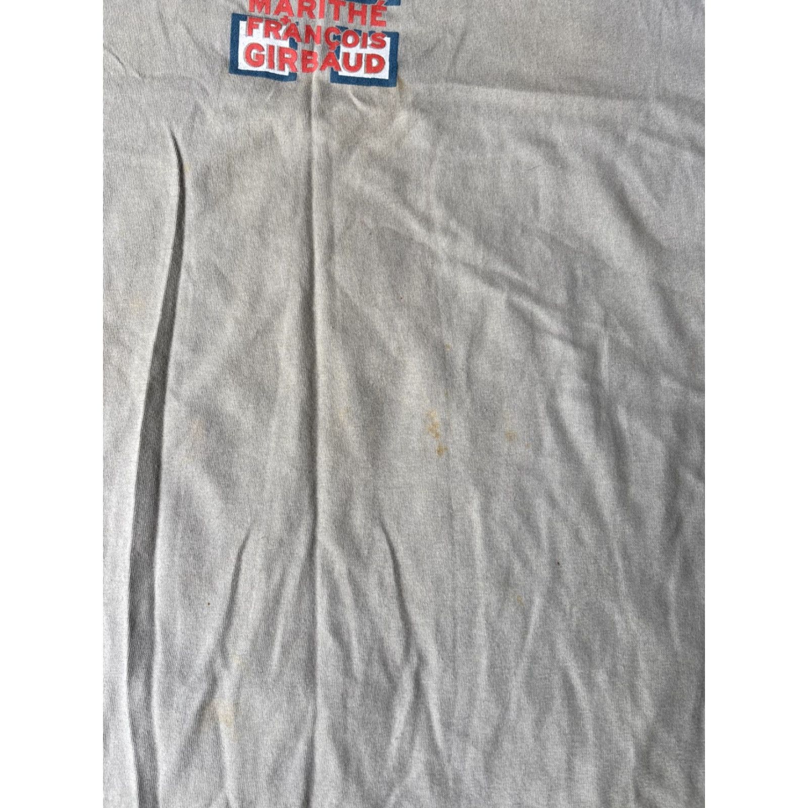 Vintage VINTAGE Marithe + Francois Girbaud City Map T-Shirt Mens 2XL Gray Hip Hop Grunge Designer 90s Size US L / EU 52-54 / 3 - 6 Thumbnail