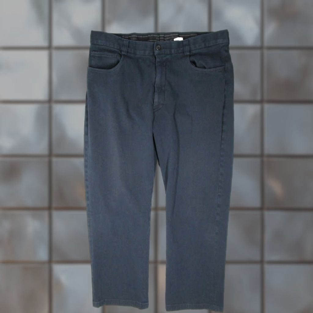 Ermenegildo Zegna Ermenegildo Zegna Pants Men’s 36 Blue Corduroy Flat Front Classic Chino 36x27 Size US 36 / EU 52 - 1 Thumbnail