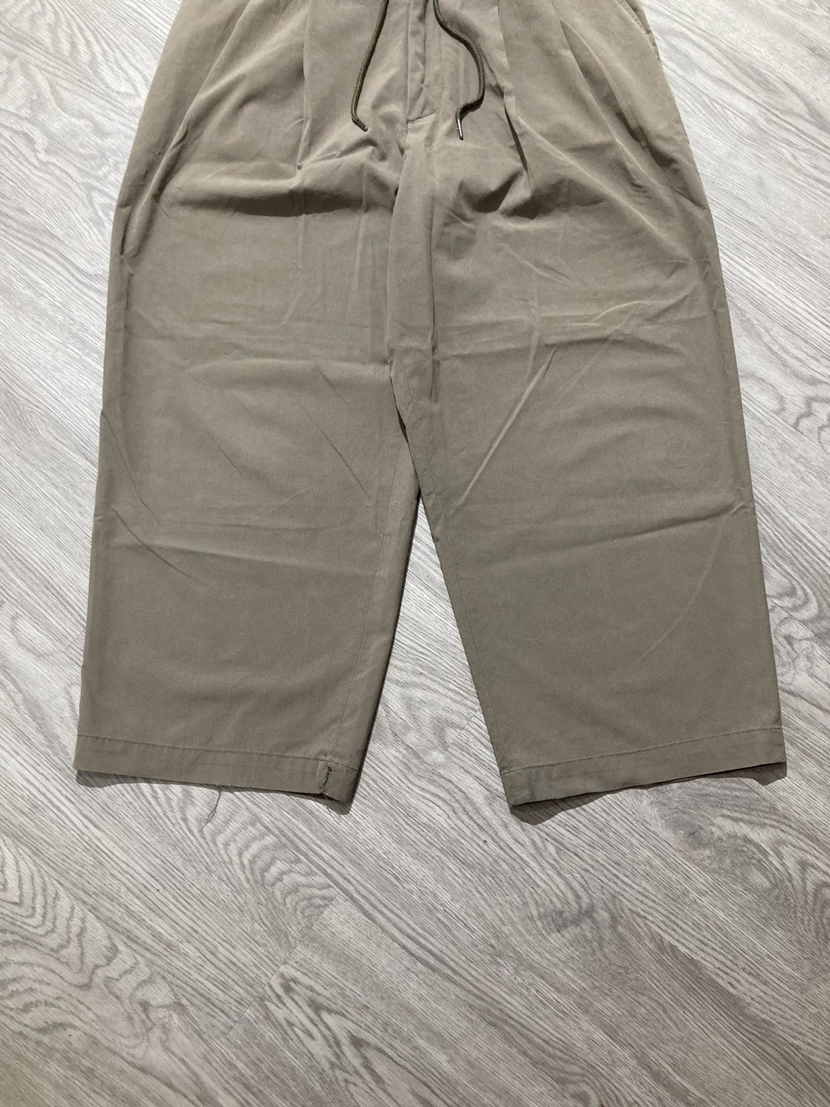 Japanese Brand 2000s Niko And Japanese Loose Ballon Pants Designer Beige Size US 31 - 5 Thumbnail