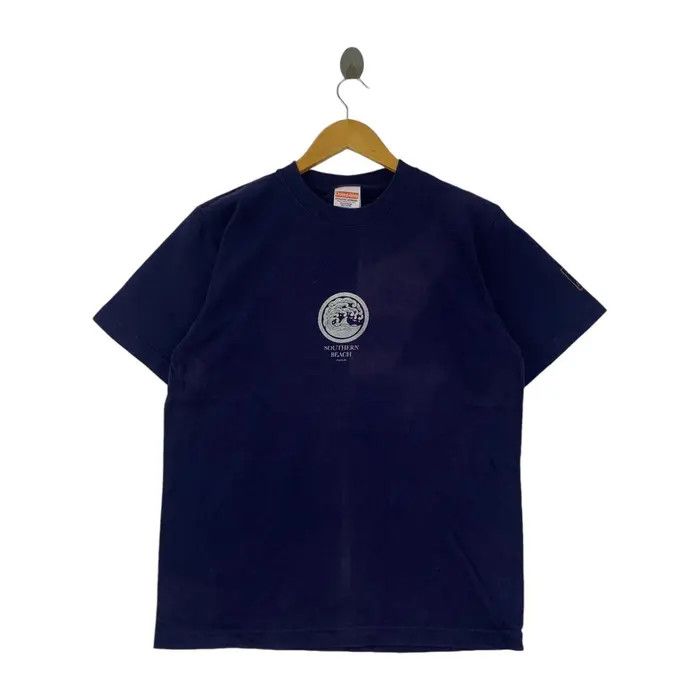 Vintage Vintage EBOSHI ROCK JAPAN Chigasaki Southern Beach Tee Shirt Size US M / EU 48-50 / 2 - 1 Thumbnail