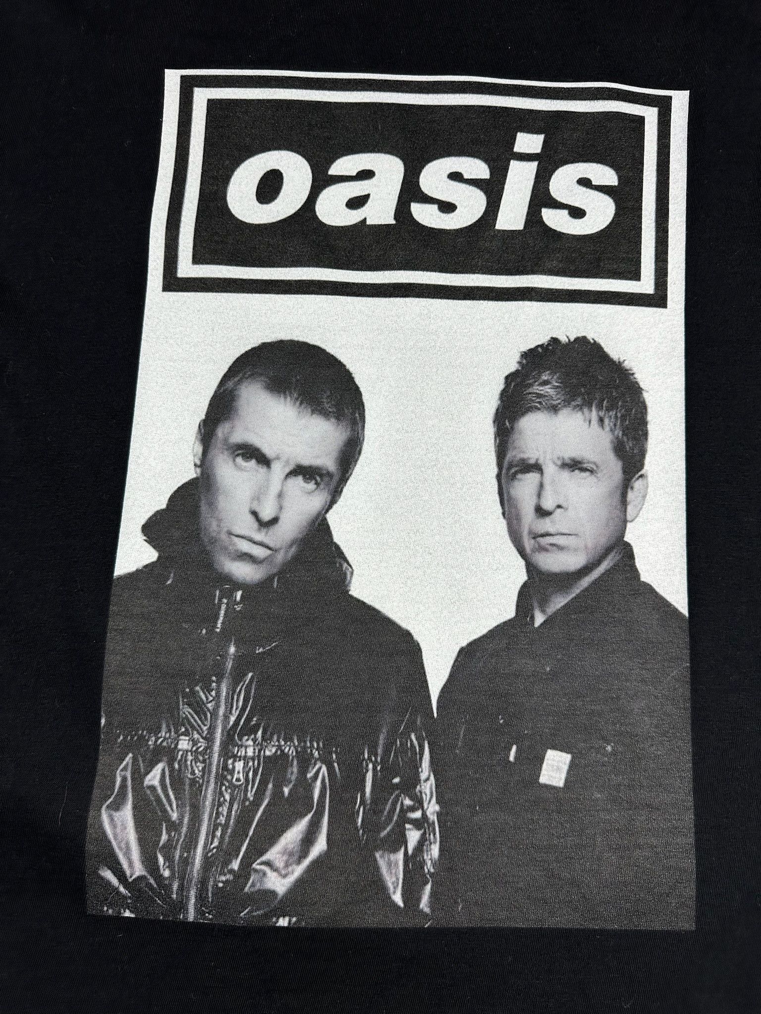 Band Tees Vtg Oasis Liam Gallagher in cp company Britpop Band Size US XL / EU 56 / 4 - 4 Thumbnail