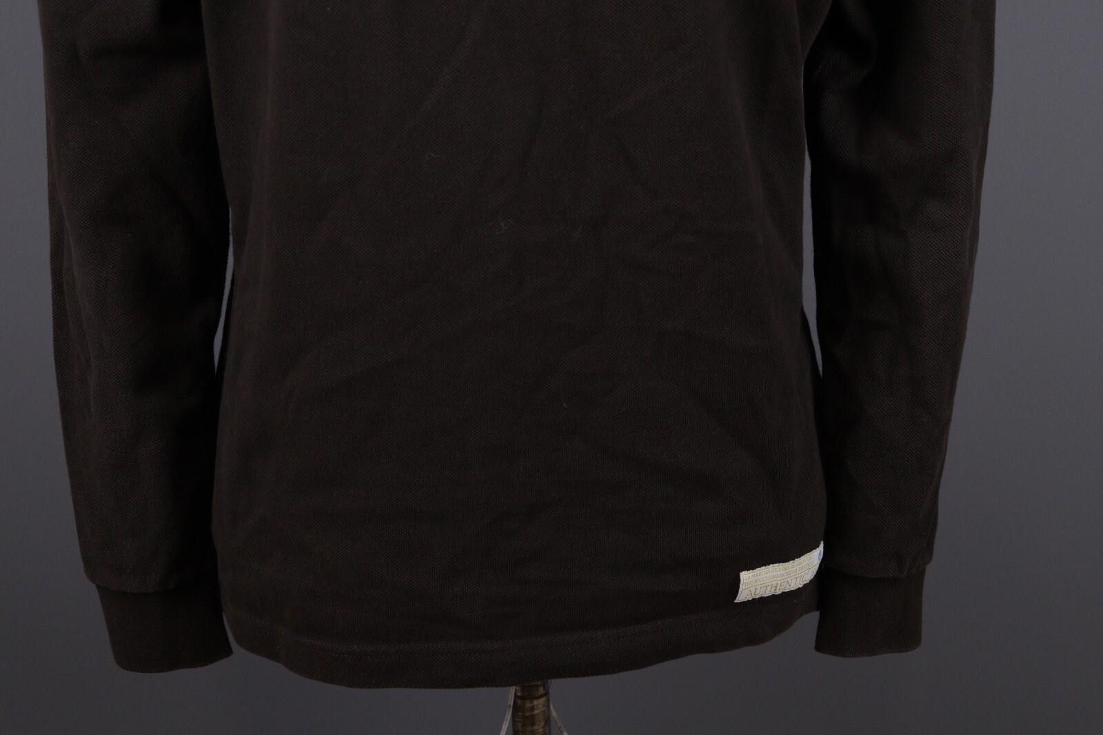La Martina La Martina Brown Long Sleeve Rugby Polo Shirt Size L Size US L / EU 52-54 / 3 - 10 Thumbnail