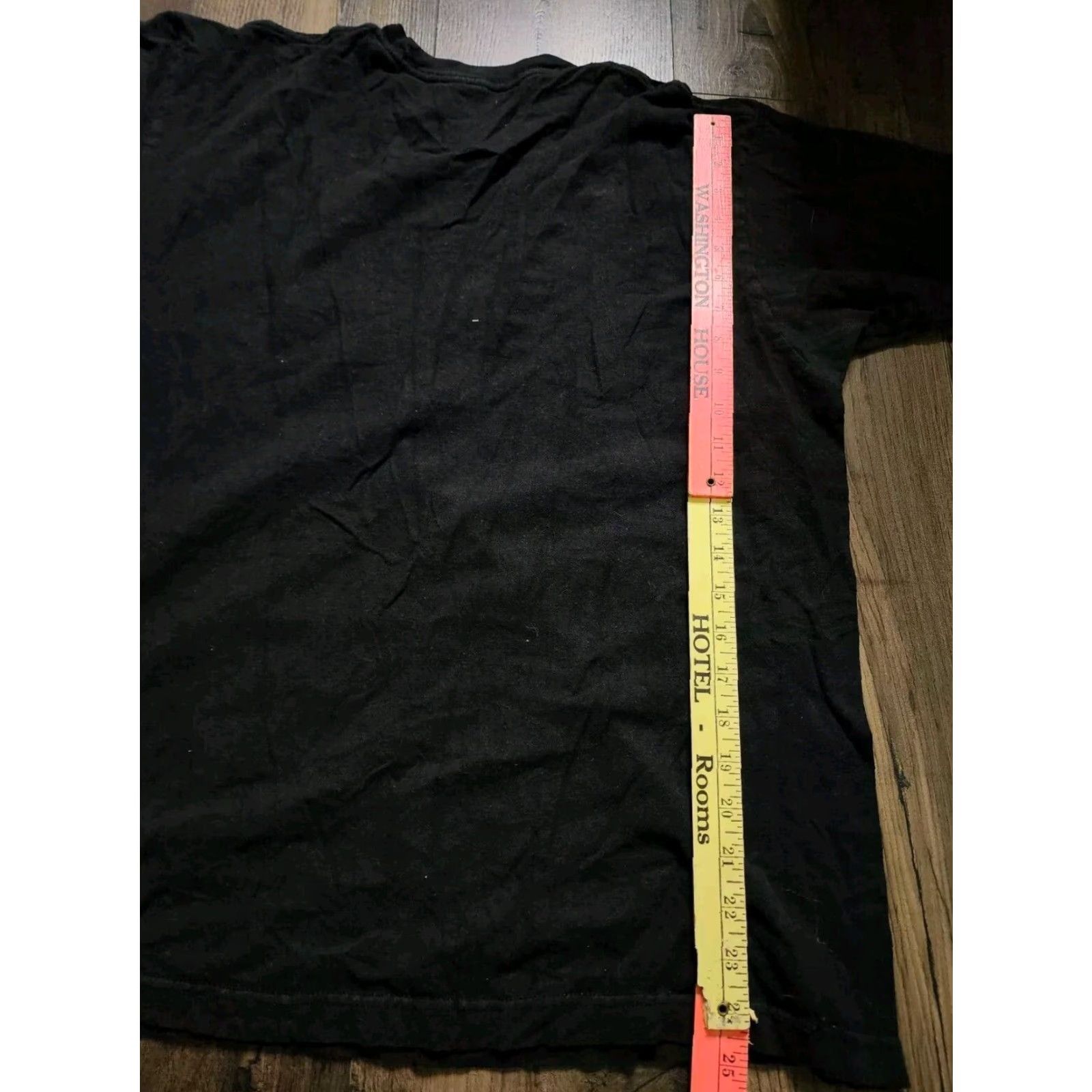 ASH Mens XL Cash T-Shirt Crew Neck Short Sleeve Black Cotton Graphic Johnny Cash Blues Folsom Prison Band Tee T Shirt Mens Regular Size XL Size US XL / EU 56 / 4 - 2 Thumbnail
