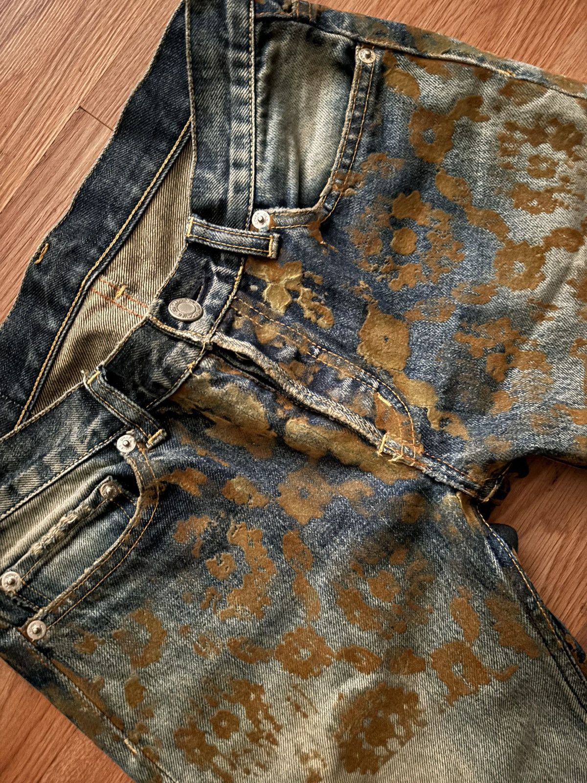 UNDERCOVER 10AW Avakareta Life フローラルデニム Jun Takahashi × Undercover AW10 Undercover Avakareta Life