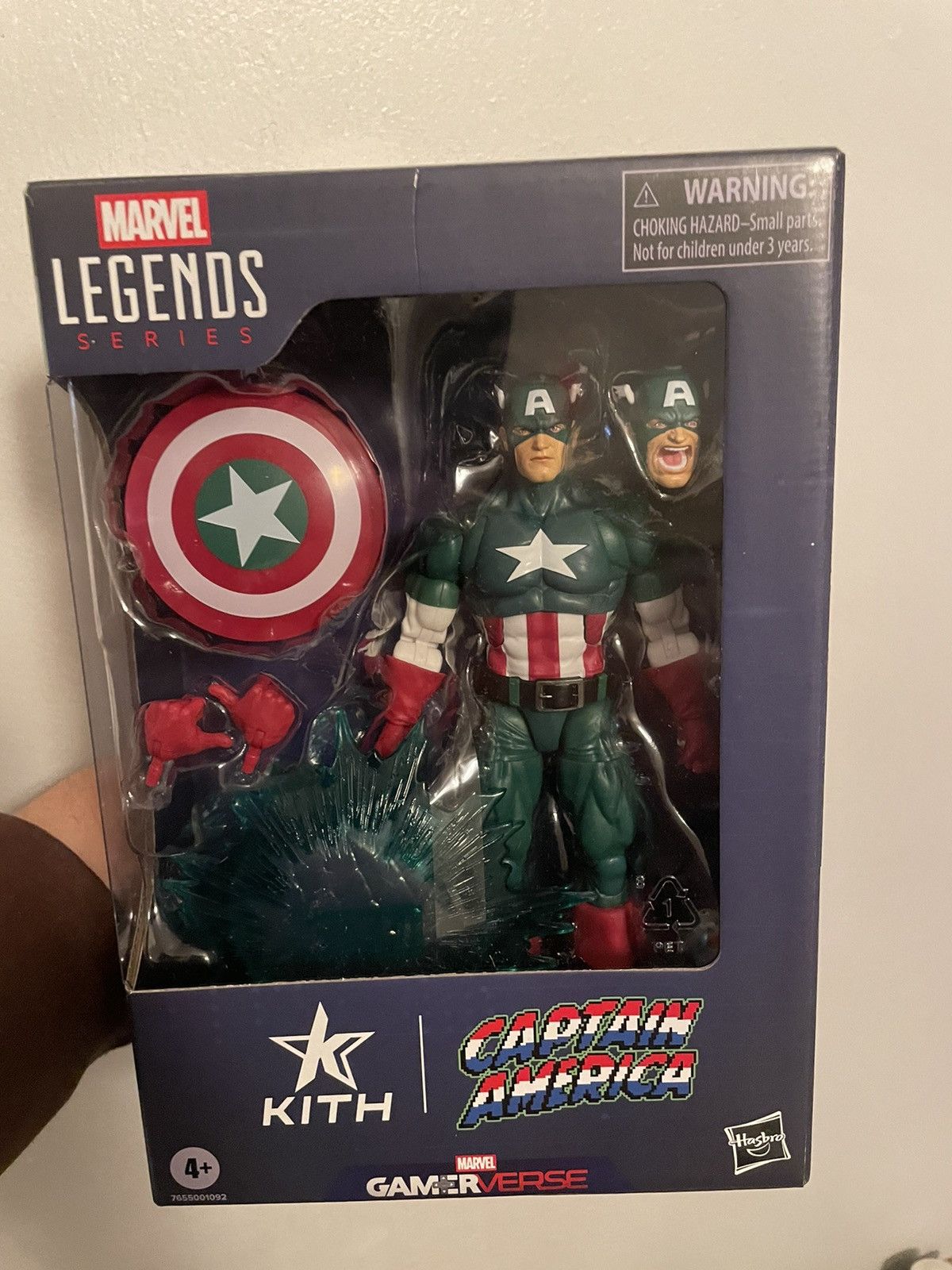 Kith Marvel Kith for hasbro legends Captain America player 2 Size ONE SIZE - 2 Thumbnail