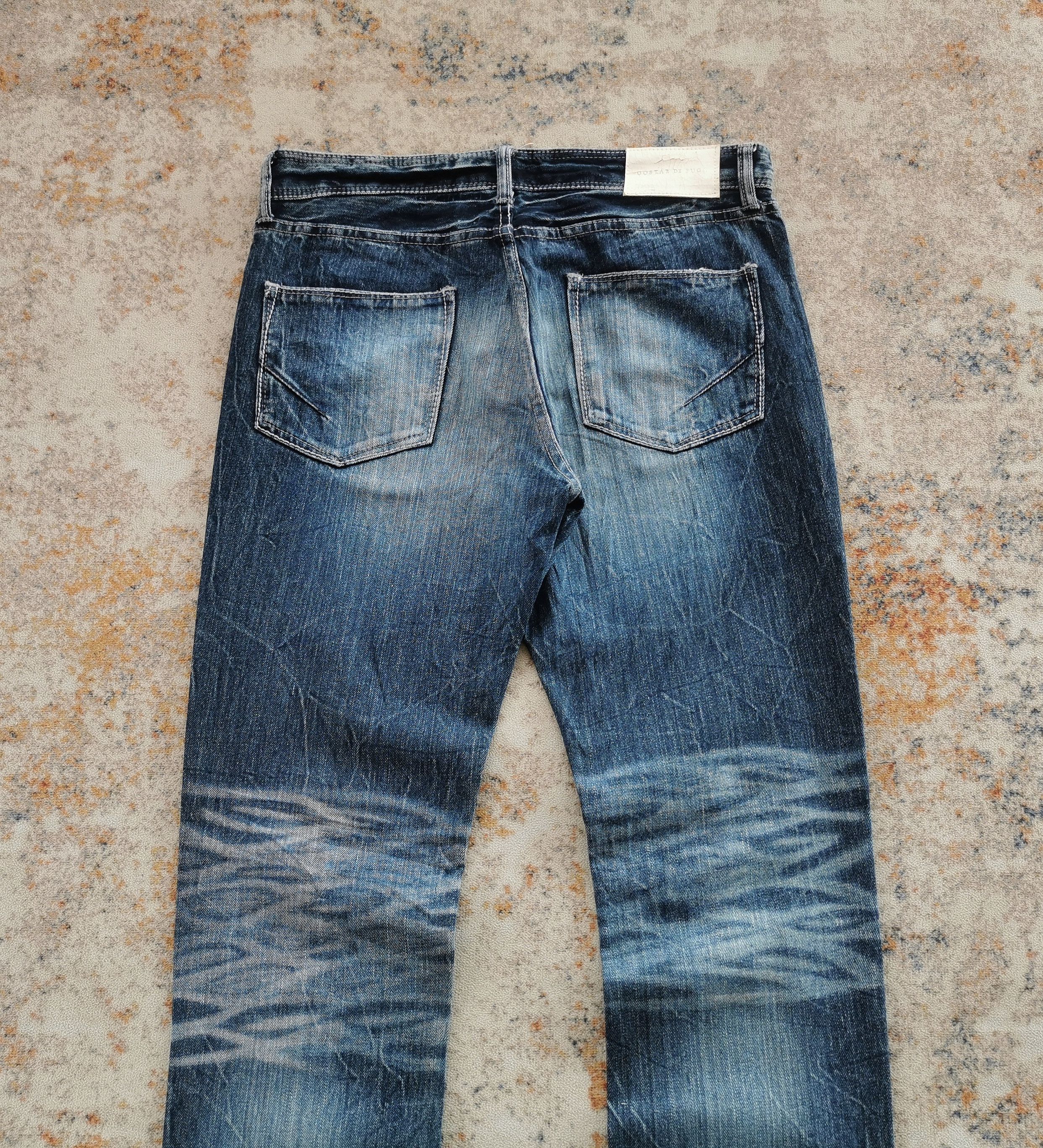 GOSTAR DE FUGA Go Star De Fuga Distressed Whisker Clawmark Jeans 32x33.5 Size US 32 / EU 48 - 12 Thumbnail