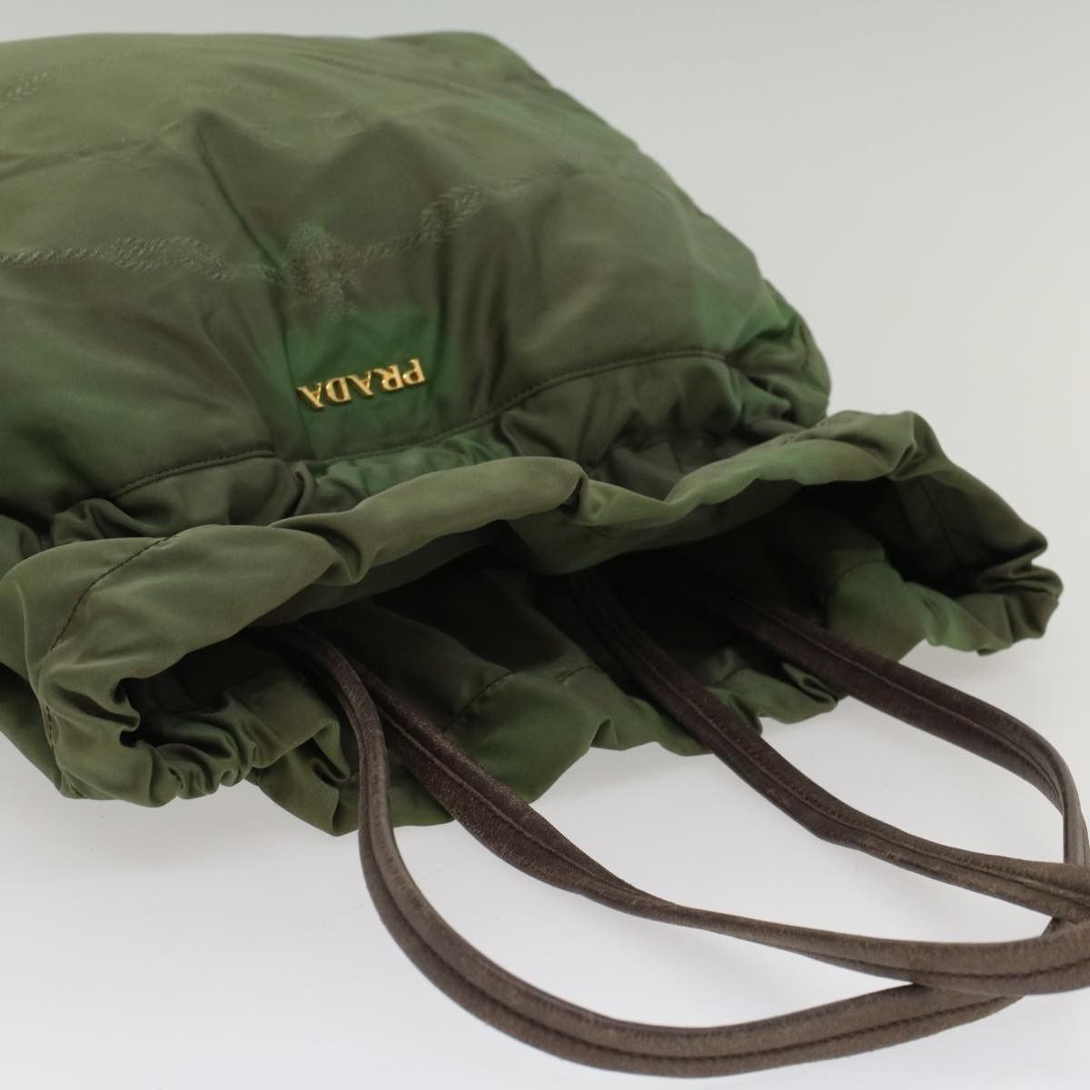 Prada PRADA Tote Bag Nylon Khaki Size ONE SIZE - 6 Thumbnail
