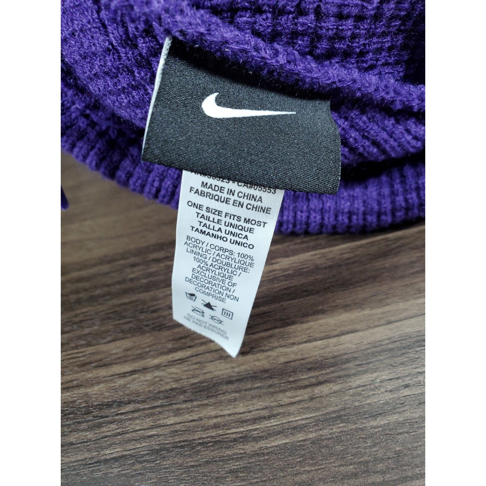 NCAA × Nike WCU Catamounts Hat On-Field Sideline Knit Pom Winter Cap Size ONE SIZE - 6 Thumbnail
