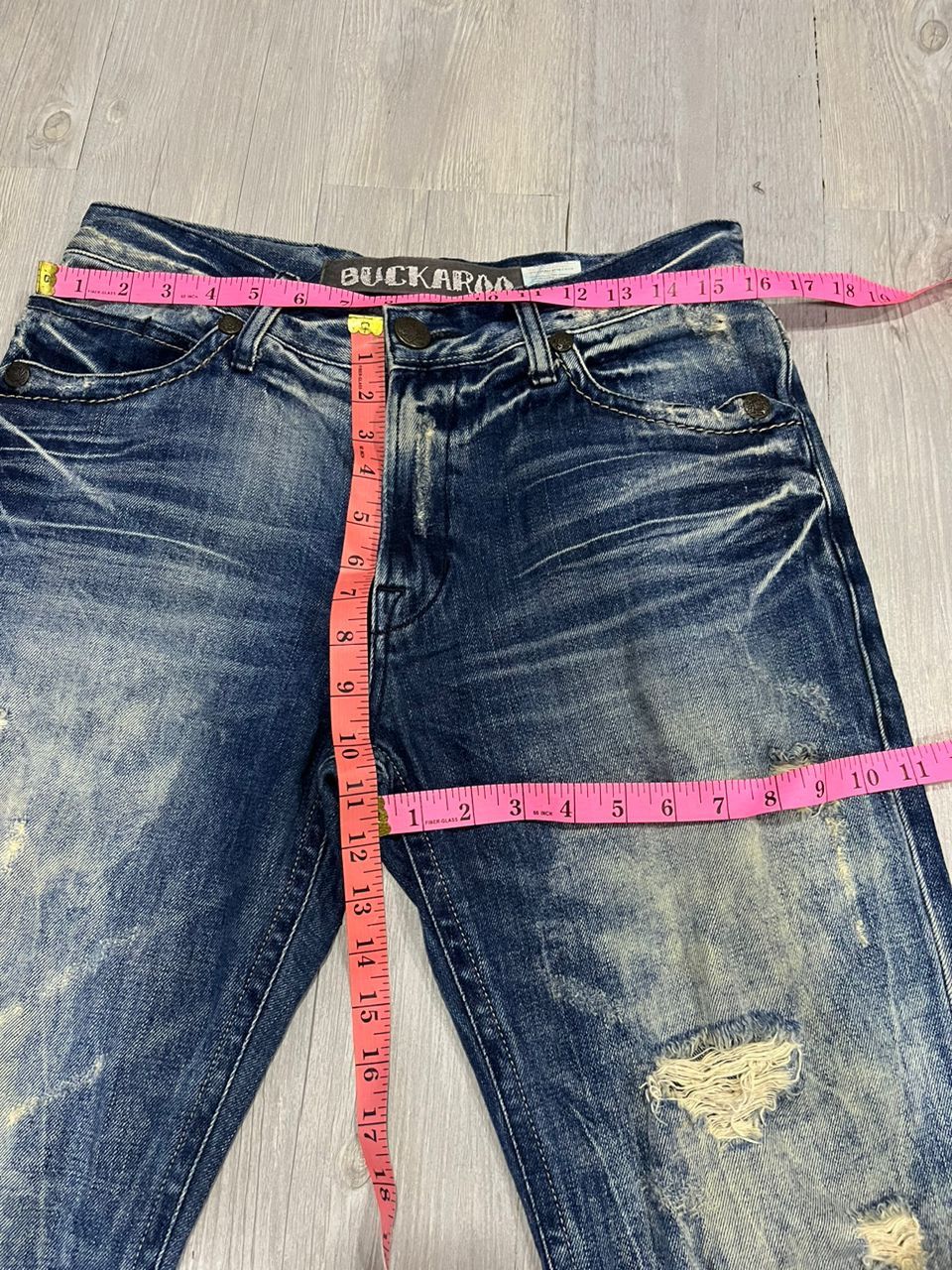 Hysteric Glamour Vintage Distressed Denim BUCKAROO Size US 32 / EU 48 - 5 Thumbnail