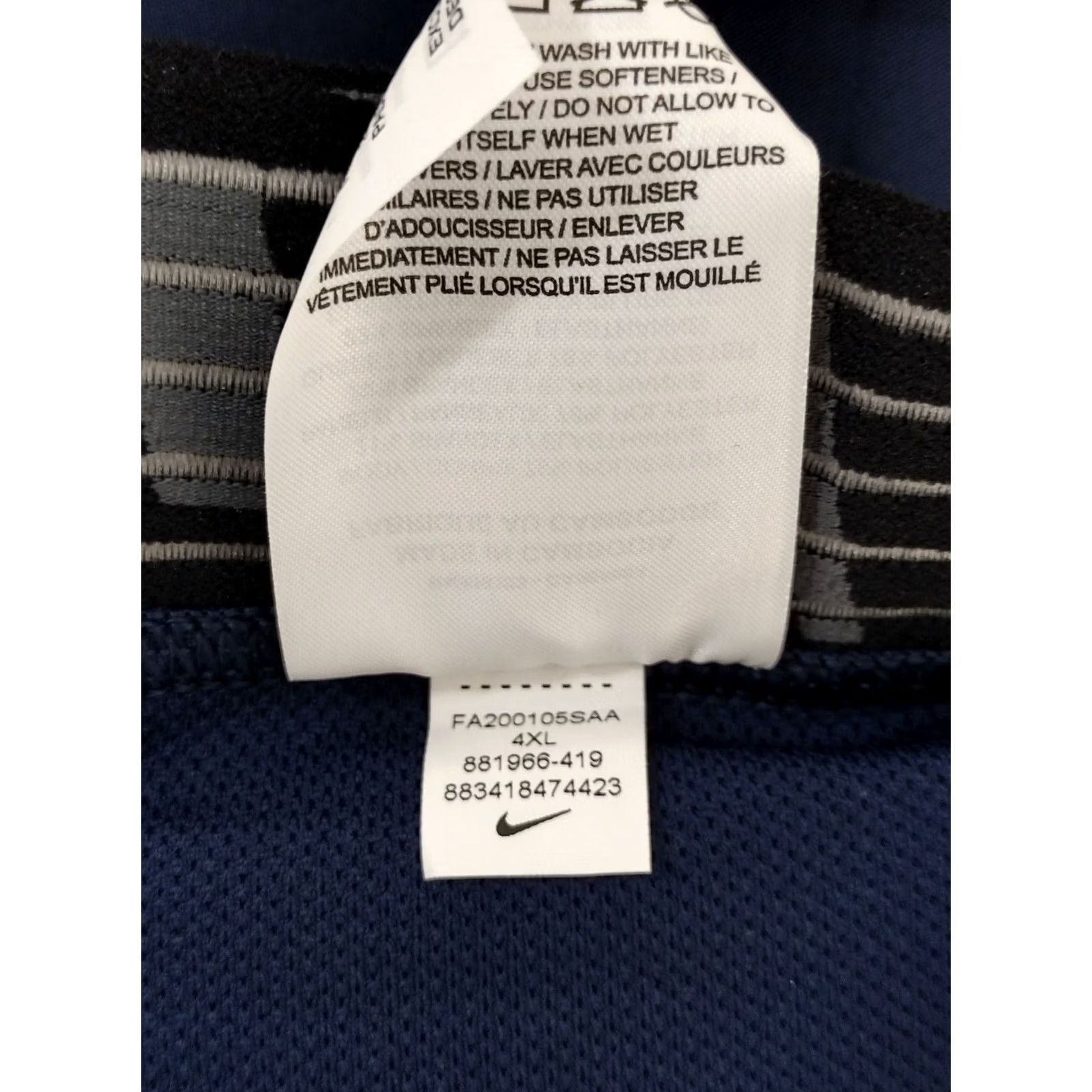 Nike Nike Pro Hyperstrong NBA Padded Compression Shorts Blue 4XL Men Athletic Basketball Pro Activewear Compression Pants 34 in 11 in Inseam Size US 39 - 5 Thumbnail