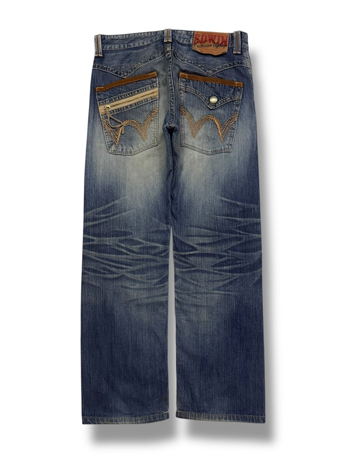 Edwin Vintage Edwin 463XVS Exclusive Vintage Japan Denim Jeans W34 Size US 34 / EU 50 - 3 Thumbnail
