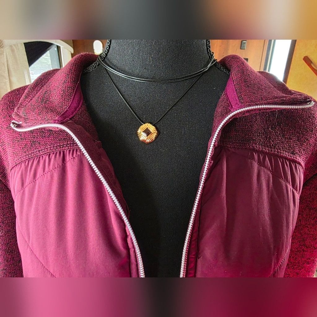ZeroXposur Zeroxposure Women's Burgundy Jacket Size XL / US 12-14 / IT 48-50 - 6 Thumbnail
