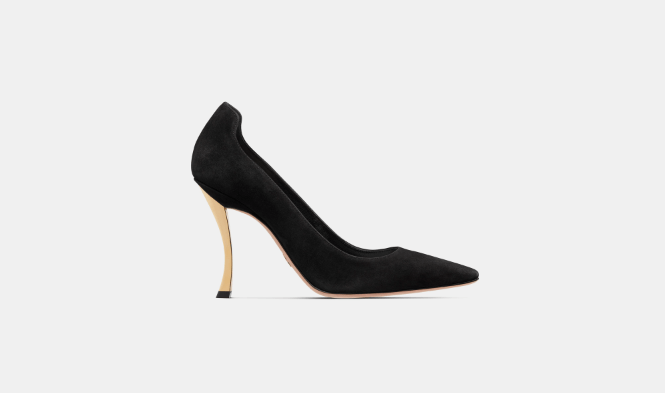 image of Dior O1Bcso1Str0524 Heel Shoes In Black, Women's