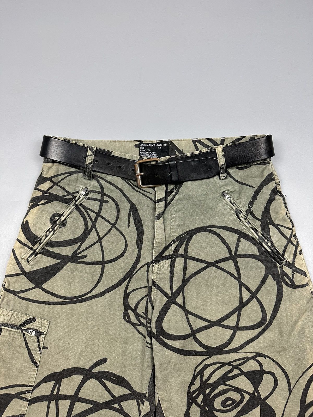 Carhartt × Carhartt Wip Vintage Carhartt WIP Script Studs Leather Belts Size 34 - 4 Thumbnail