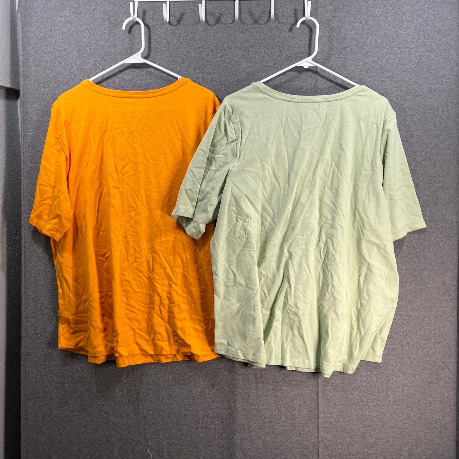 Other Denim & Co. Essentials Set of Two Elbow Sleeve Knit Tops Size XL / US 12-14 / IT 48-50 - 2 Thumbnail