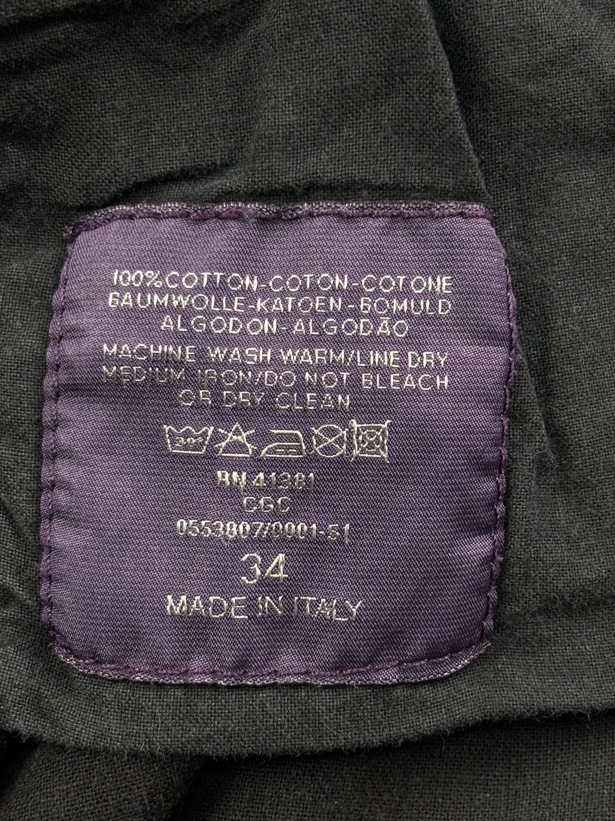 Ralph Lauren Purple Label Multipocket Cargo Loose Fit Jeans Size US 34 / EU 50 - 9 Thumbnail