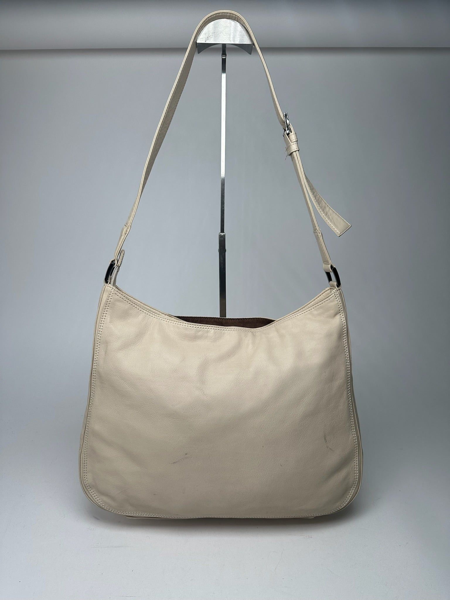 Issey Miyake Vintage Leather Bag white Size ONE SIZE - 1 Thumbnail