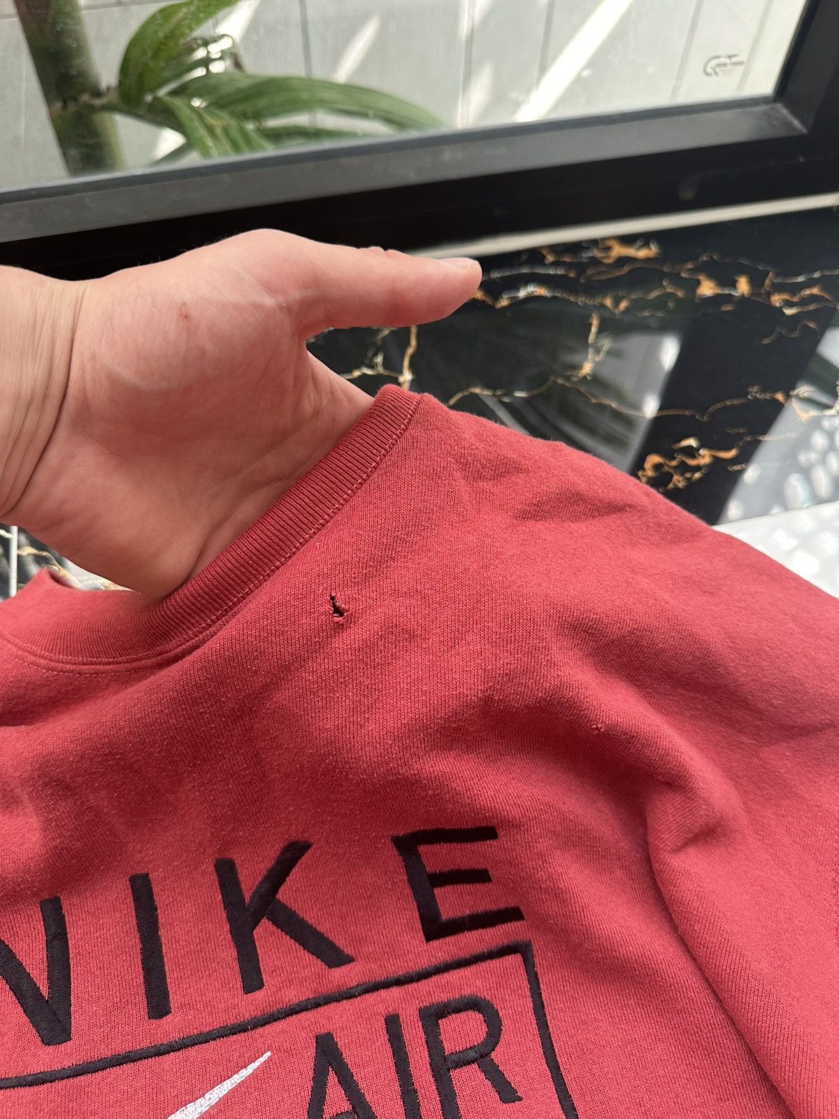 Nike × Vintage 90s NIKE AIR VINTAGE BIG LOGO STREETWEAR SWEATSHIRT Size US L / EU 52-54 / 3 - 4 Thumbnail