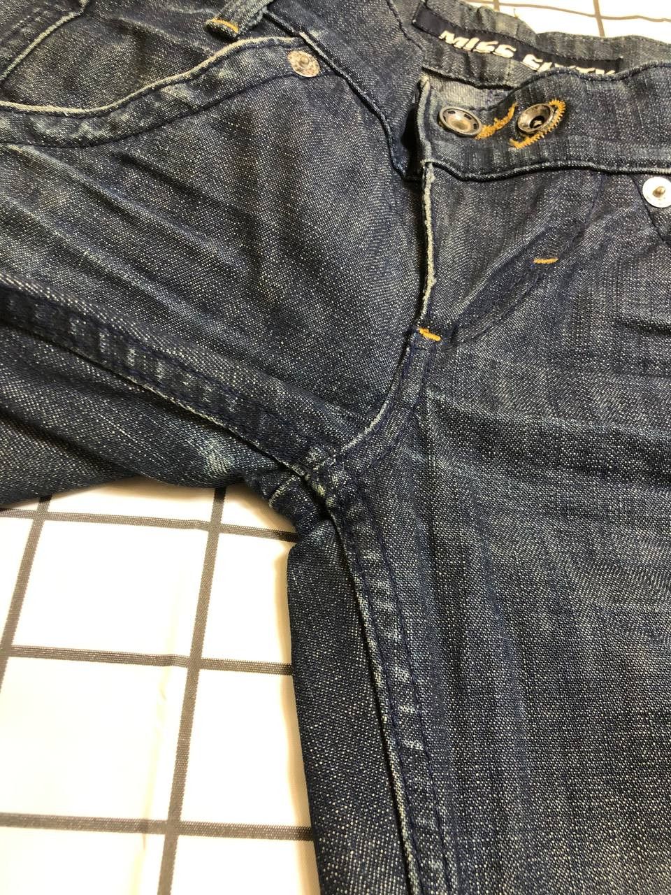 Miss Sixty Miss Sixty High Binky Slim Straight Leg Jeans Size 28" / US 6 / IT 42 - 12 Thumbnail