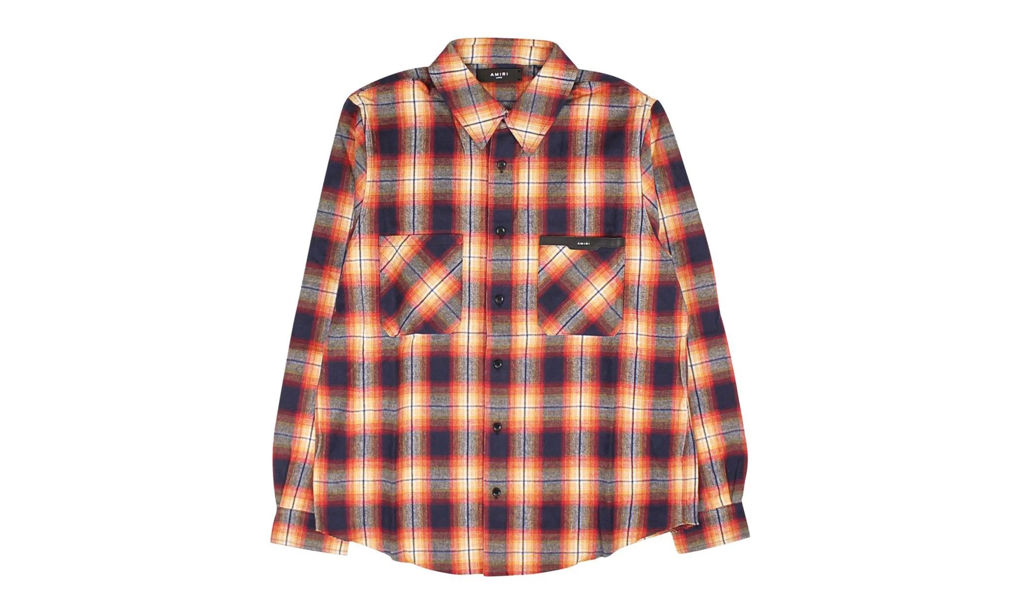 Amiri o1gr1nt1024 Casual Button-Down Shirt in Multicolor Size US XS / EU 42 / 0 - 1 Thumbnail