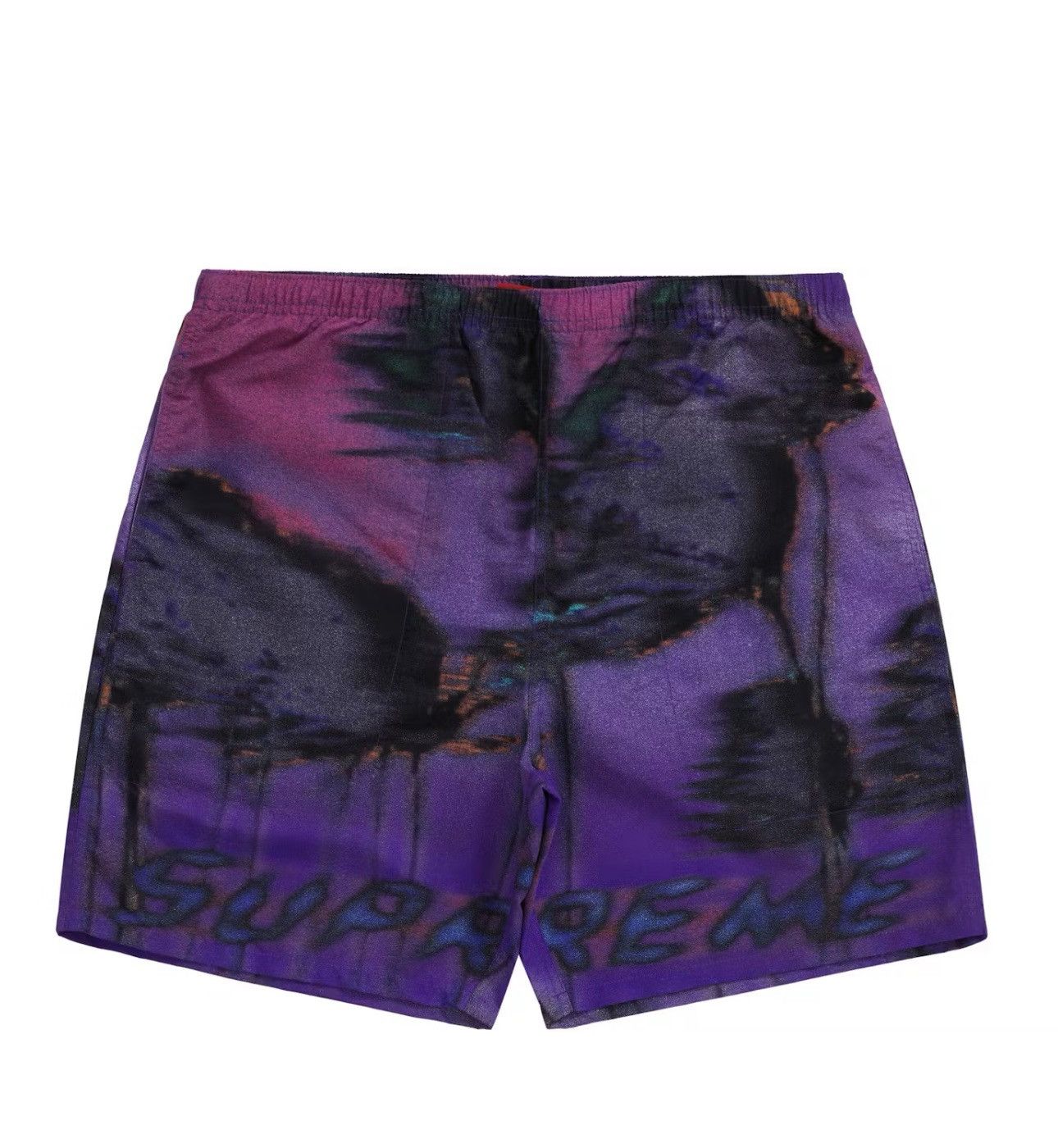 水着・ラッシュガード Supreme Logo Applique Water Short black Supreme Logo Appliqué Water Short 黒 S 【公式通販】
