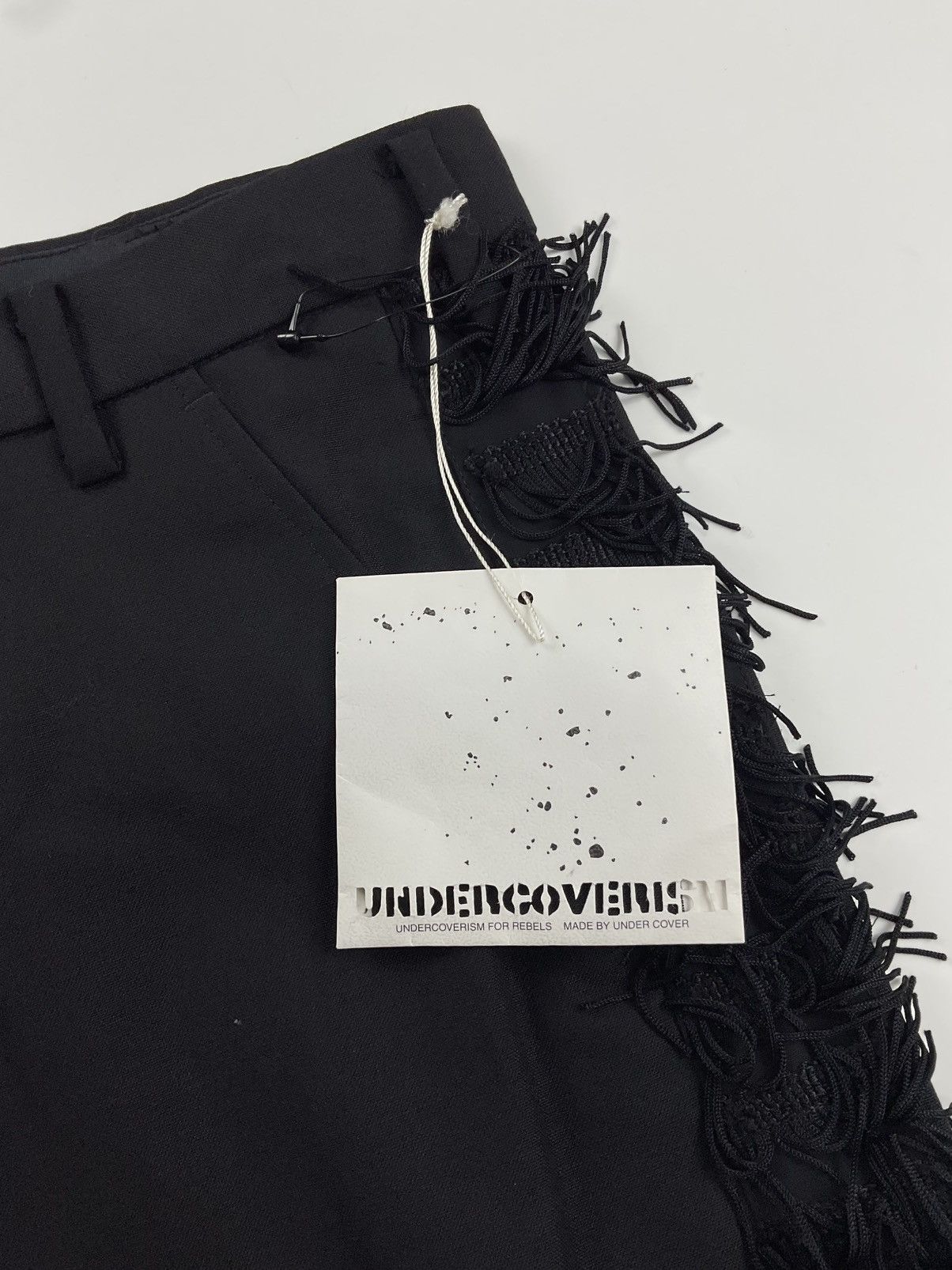 Undercover Undercover Fringe Wool Pants Size US 34 / EU 50 - 10 Thumbnail