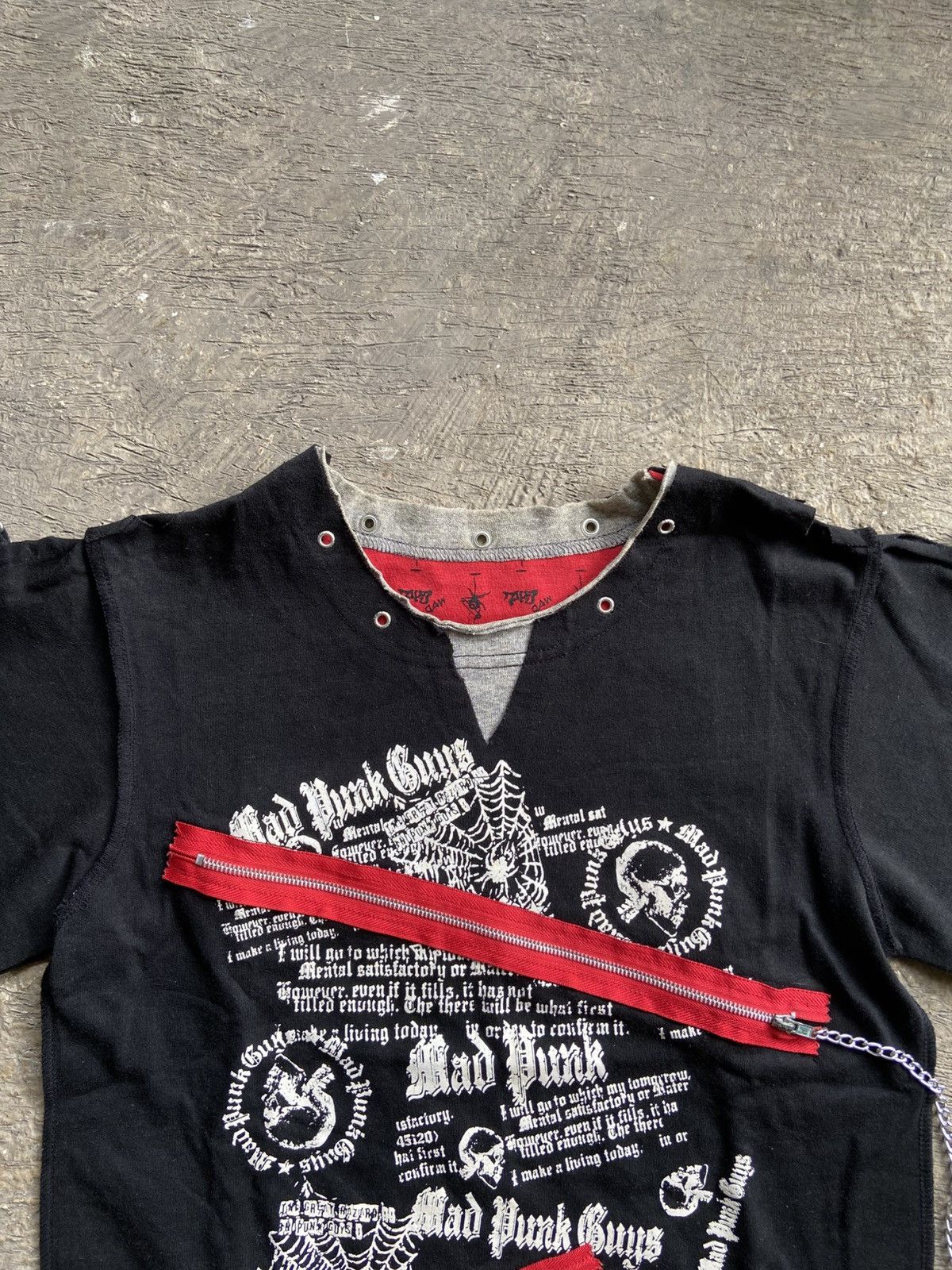 14th Addiction 2000s Mad Girl - Vkei Style Poem Punk T-Shirt Size M / US 6-8 / IT 42-44 - 3 Thumbnail