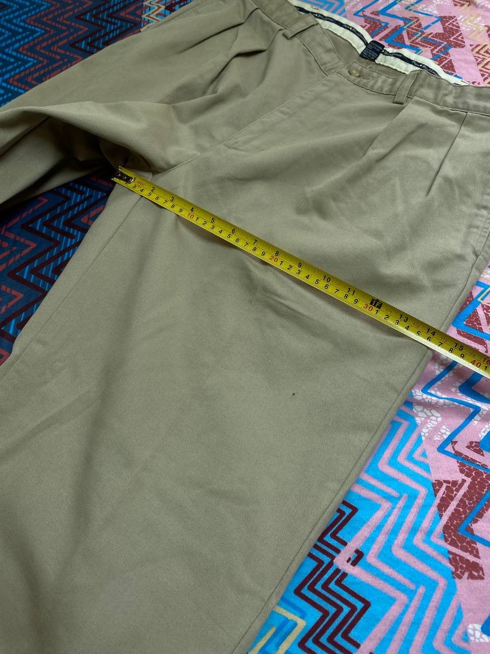 Polo Ralph Lauren × Ralph Lauren Vintage Polo Ralph Lauren Patterned Baggy Pants Size US 38 / EU 54 - 11 Thumbnail