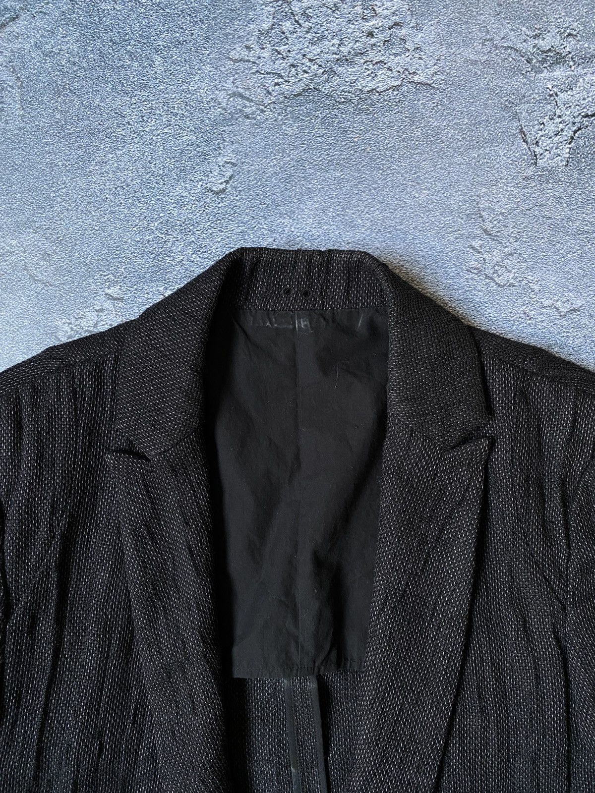 Individual Sentiments Individual Sentiments SS11 Lace Up Sheer Metal Effect Jacket Size US M / EU 48-50 / 2 - 5 Thumbnail
