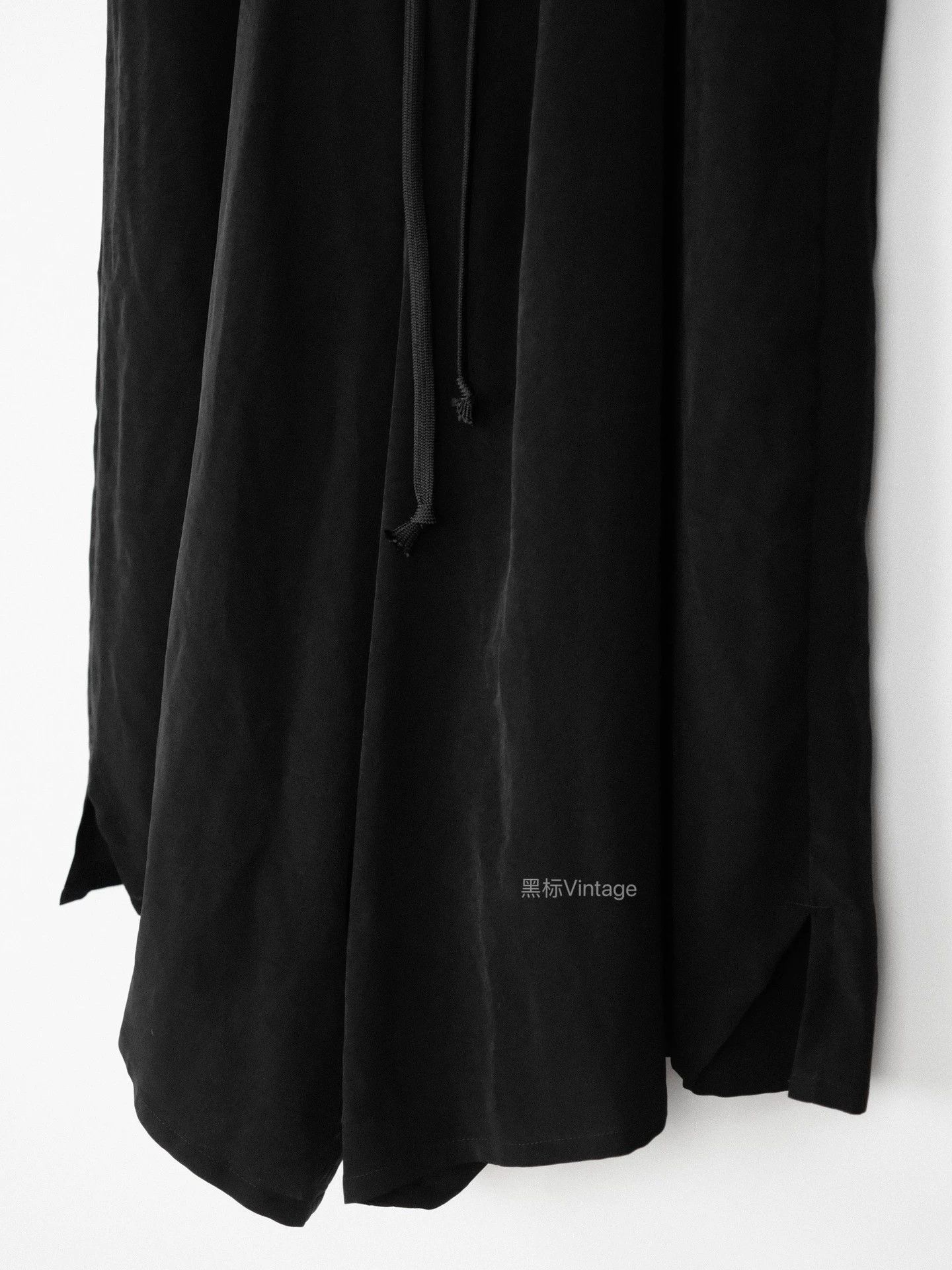 Yohji Yamamoto Yohji Yamamoto 20ss Vintage Triacetate Drawstring Wide-Leg Pants Size 28" / US 6 / IT 42 - 5 Thumbnail