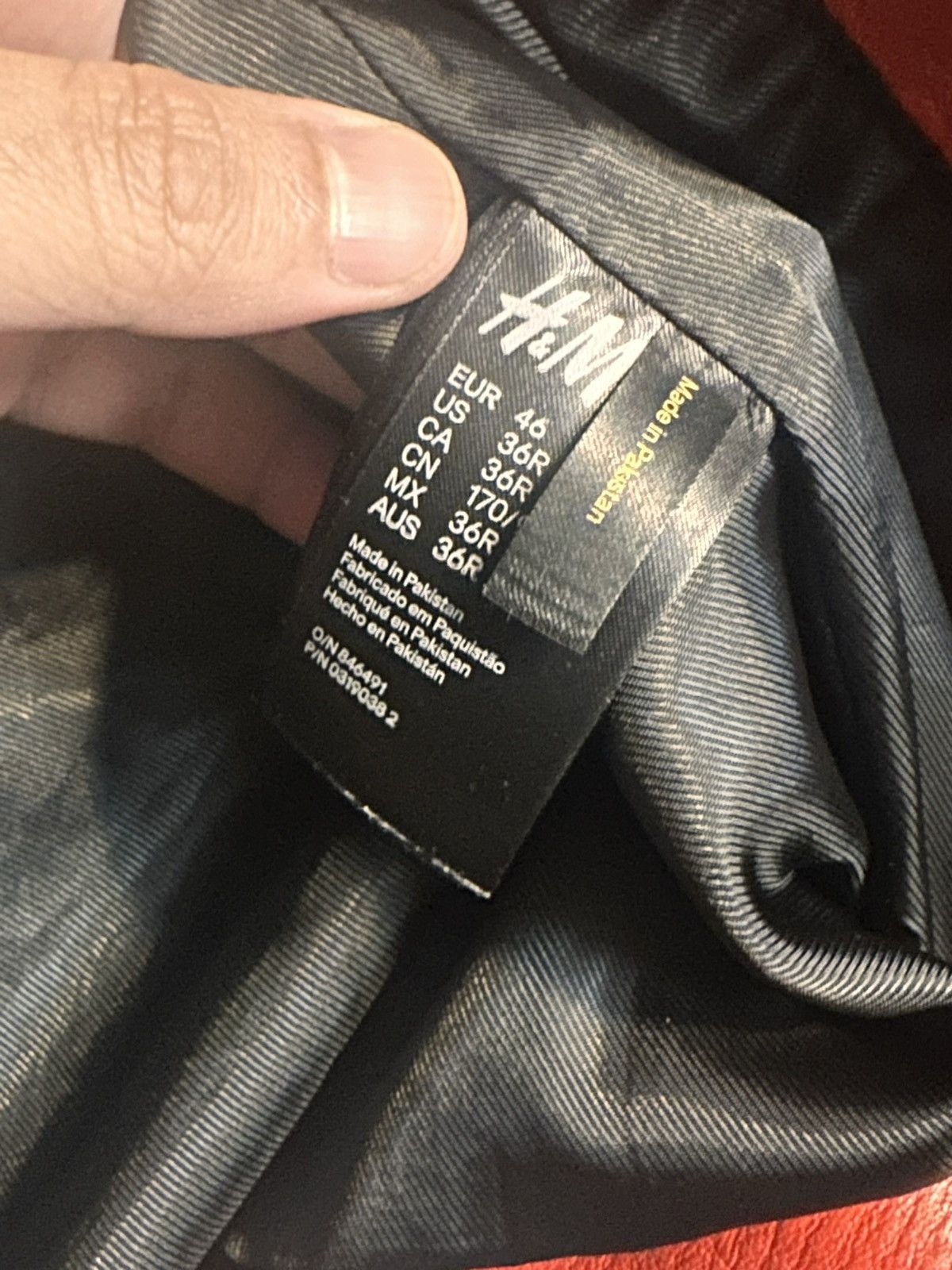 Balmain Balmain x H&M Leather Jacket Size US S / EU 44-46 / 1 - 4 Thumbnail