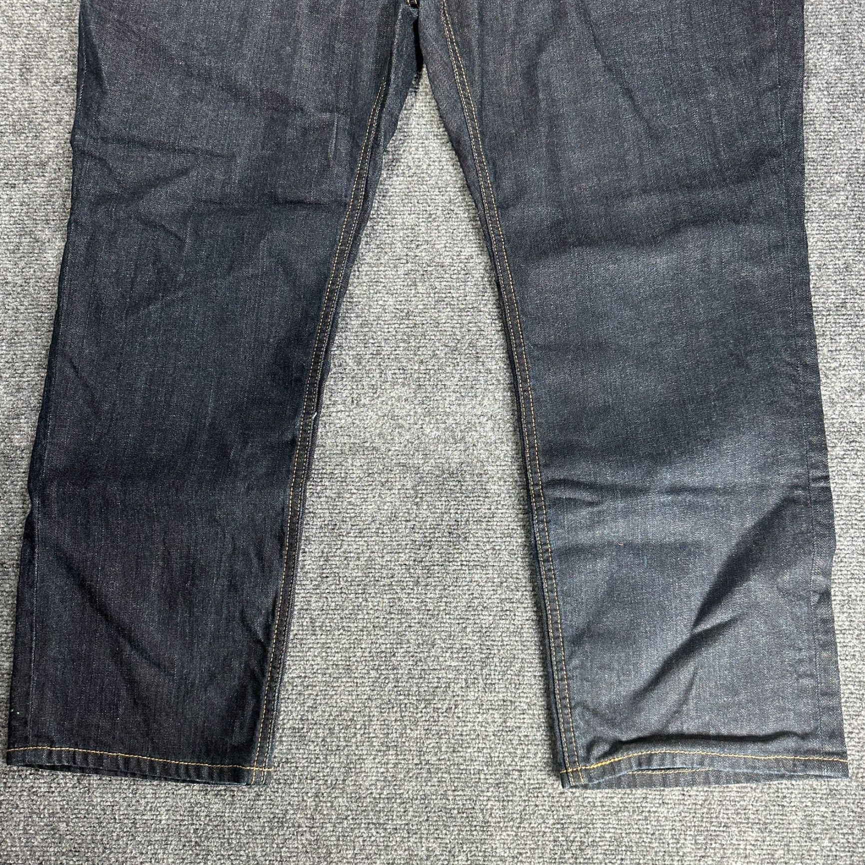 Levi's Levi's 541 Jeans Mens 48 Dark Athletic Tapered Classic 5-Pocket Denim Blue Cotton Blend Stretch Pocket Zipper Jeans Mens Size US 32 / EU 48 - 2 Thumbnail