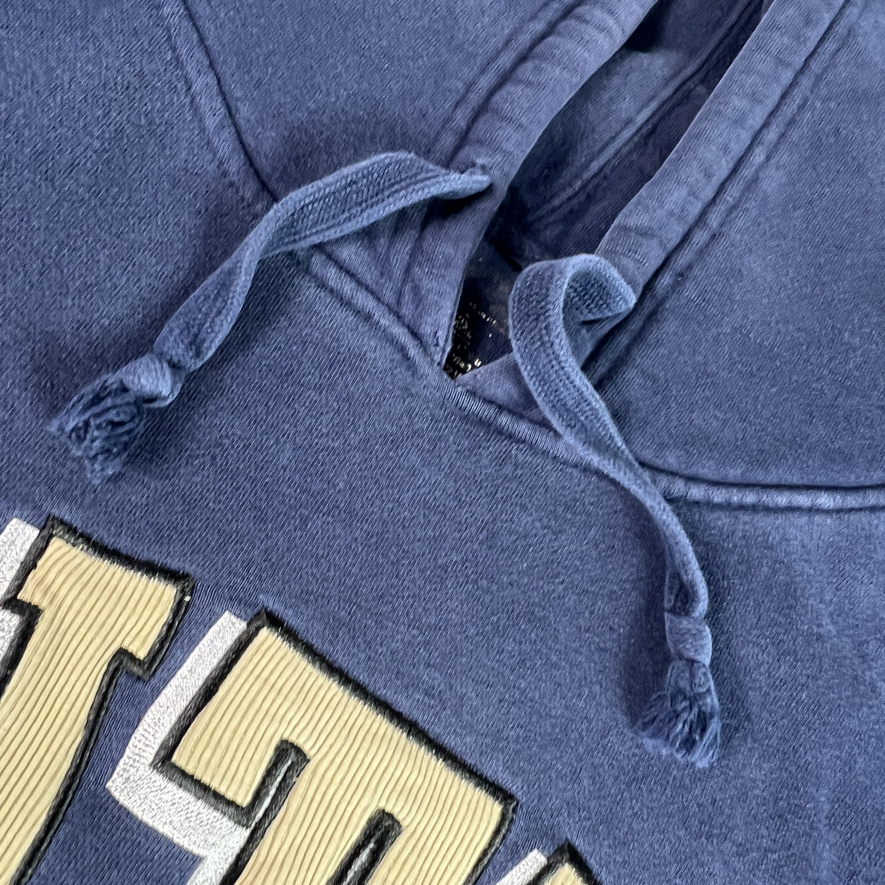 NCAA Pittsburgh Pitt Panthers Sweatshirt Blue Faded Hoodie Size US XXL / EU 58 / 5 - 4 Thumbnail
