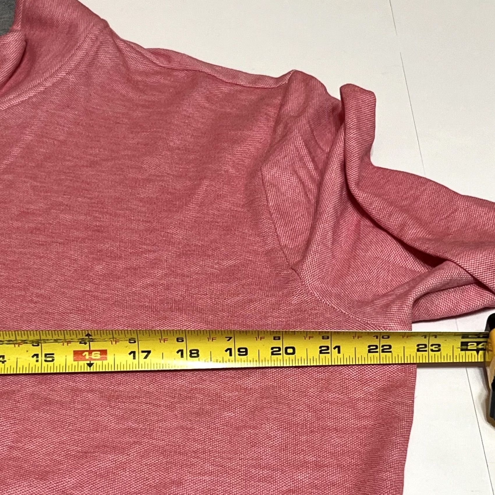 Vineyard Vines Vineyard Vines Men's Saltwater 1/4 Zip Pullover Pink Size M Size US M / EU 48-50 / 2 - 6 Thumbnail