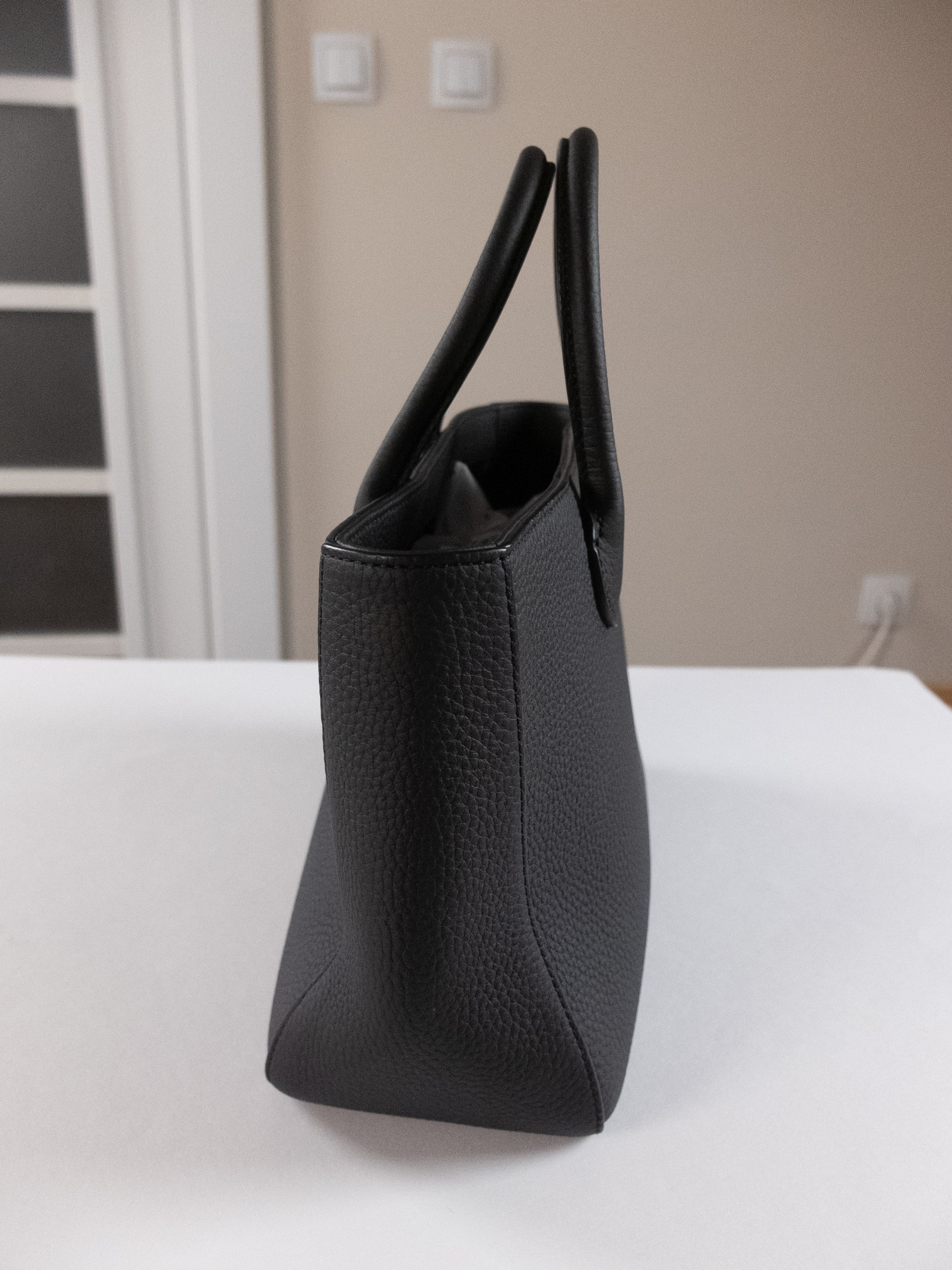 The Row THE ROW Small Day Luxe black leather bag handbag q Size ONE SIZE - 10 Thumbnail