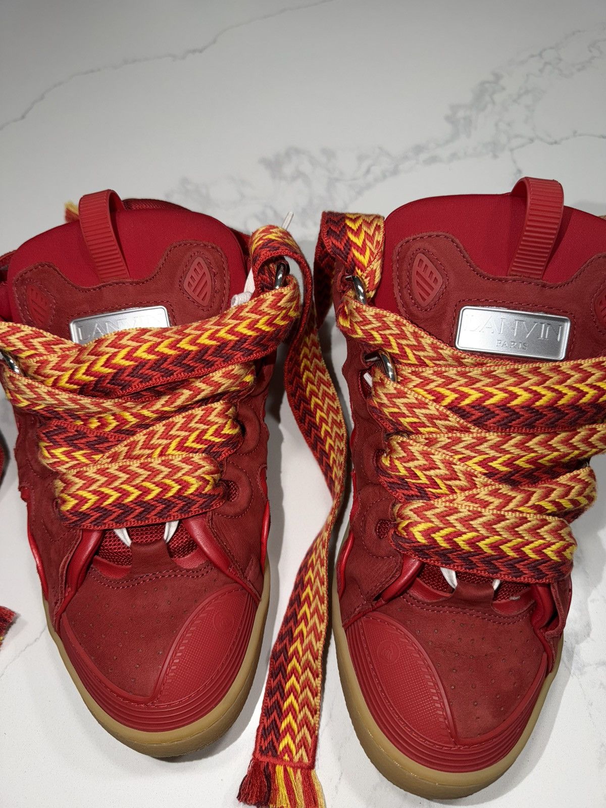 Lanvin LANVIN CURB’ ‘POPPY RED GUM’ Size US 10.5 / EU 43-44 - 6 Thumbnail