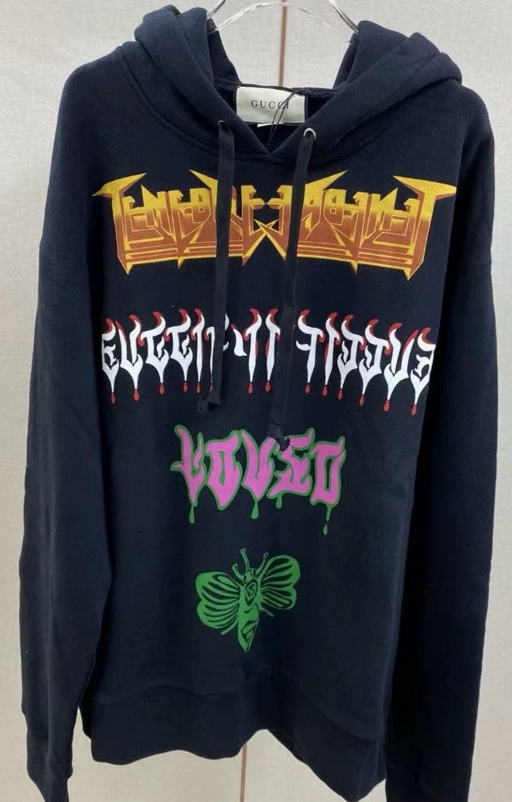 Gucci Gucci Letter print color block long-sleeved sweatshirt 2501 Size US M / EU 48-50 / 2 - 1 Thumbnail