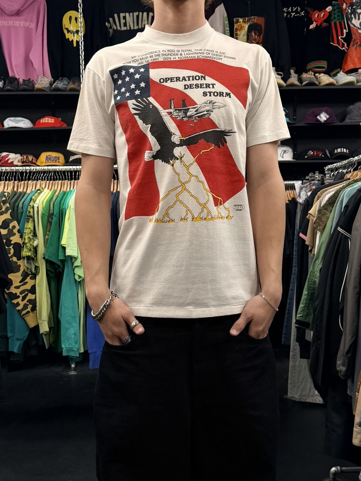 Vintage Vintage army tee Size US M / EU 48-50 / 2 - 1 Thumbnail