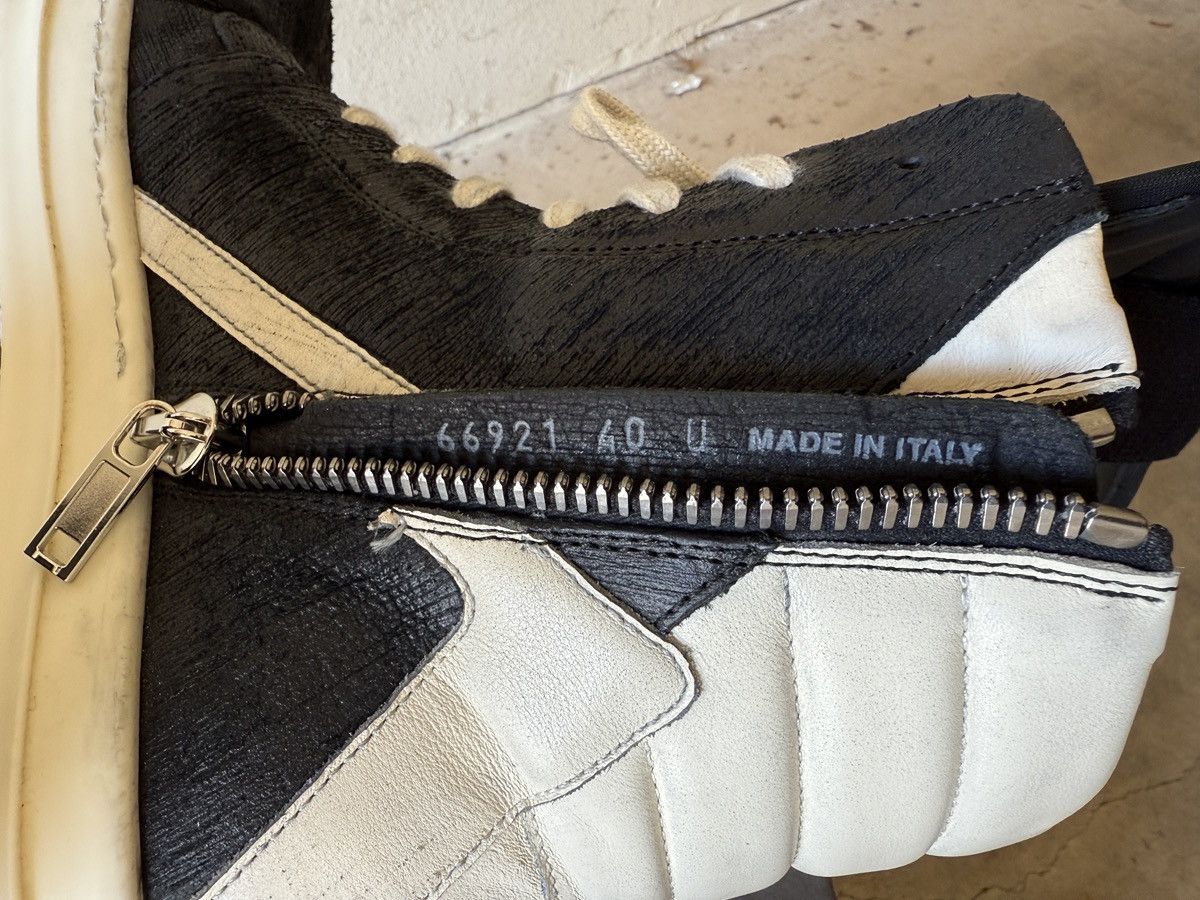 Rick Owens Blistered/Distressed SS25 Hollywood Geobaskets Size US 7 / EU 40 - 16 Thumbnail