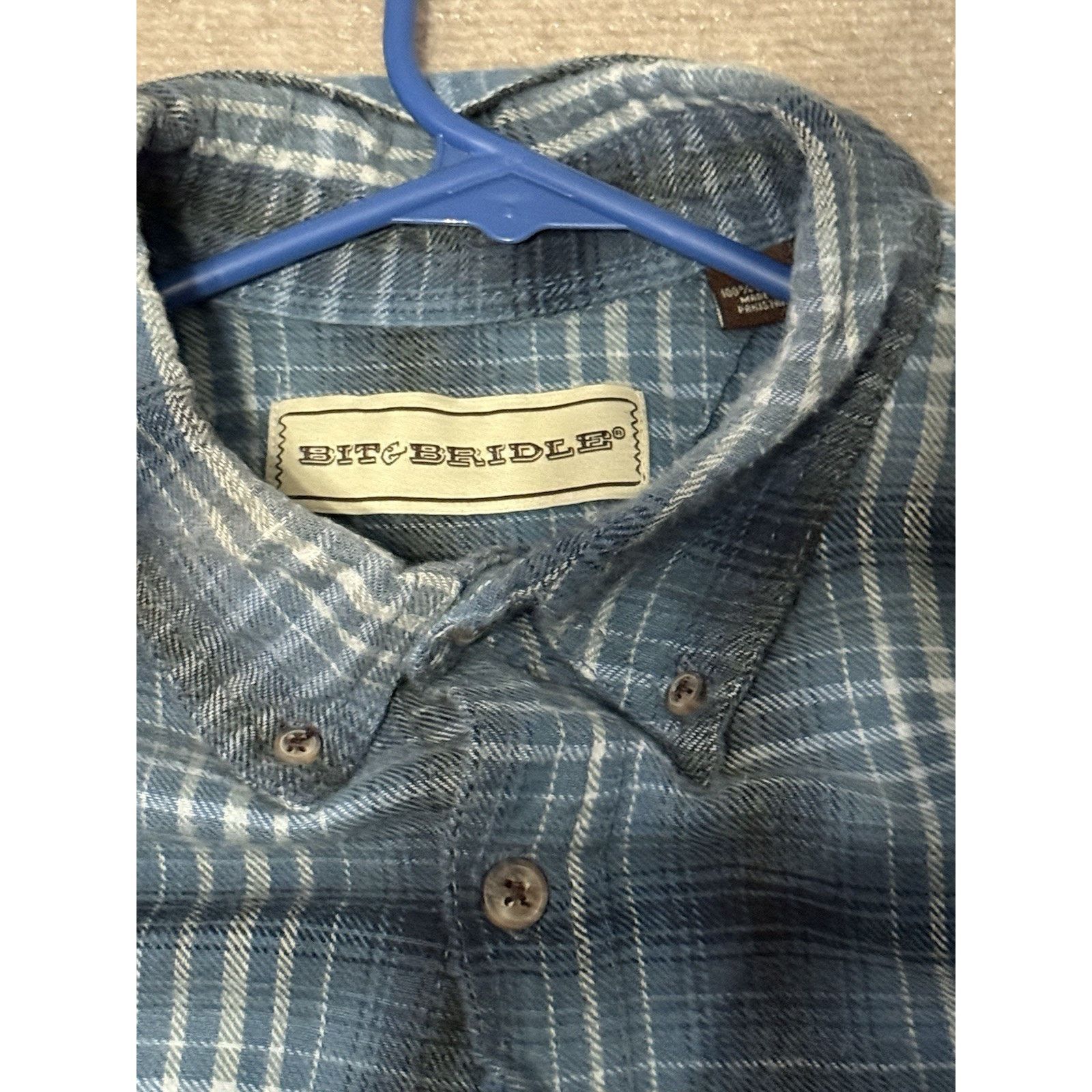 Bit & Bridle Bit And Bridle Bottom Shirt Blue Size US XXL / EU 58 / 5 - 4 Thumbnail