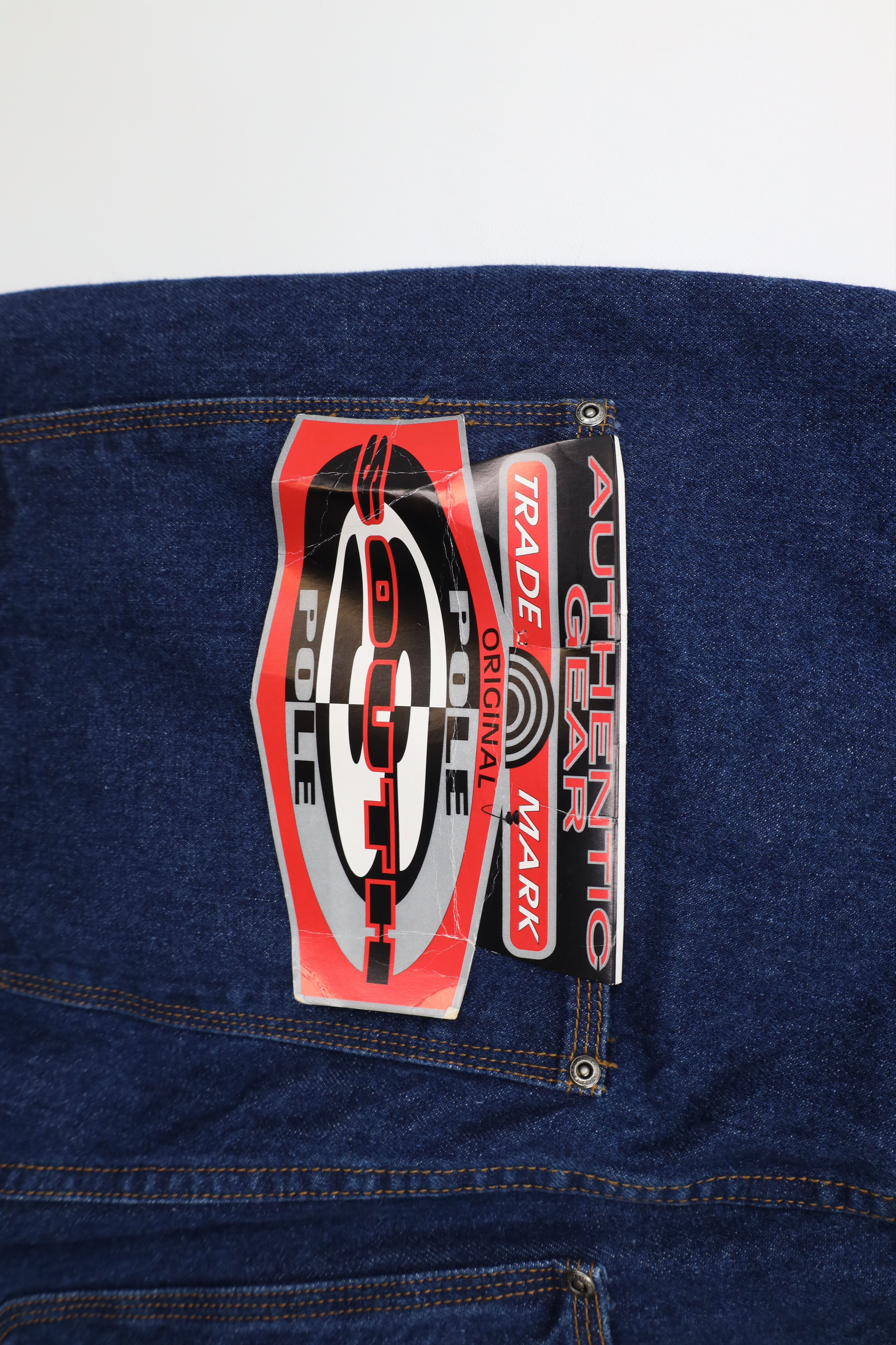 Southpole Deadstock Vintage 90s Southpole Hip Hop Wide Leg Denim Jeans Size US 36 / EU 52 - 14 Thumbnail