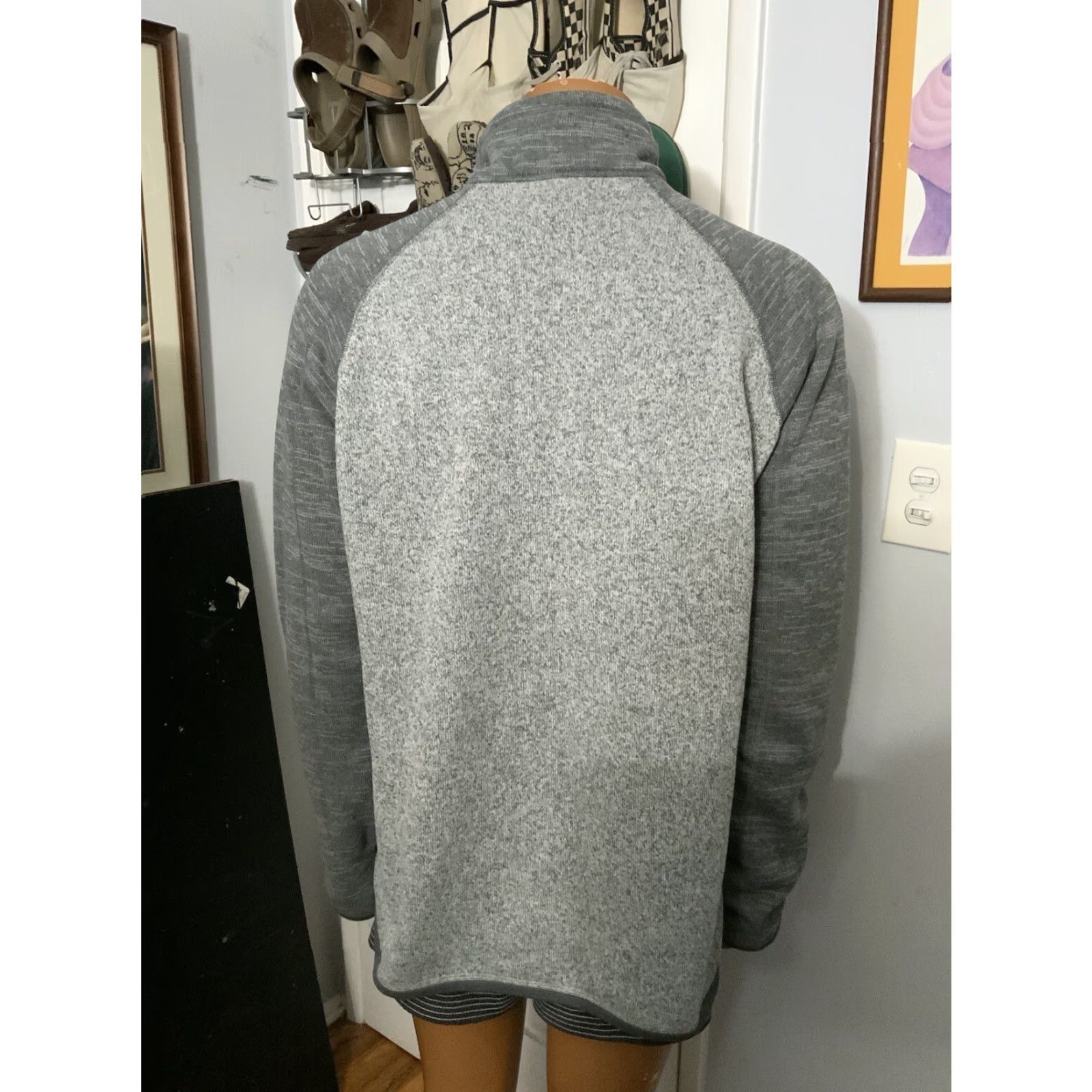 Patagonia Patagonia Recycled Knit Better Sweater Fleece 1/4 Zip Pullover Jacket XL Men's Gray Size US XL / EU 56 / 4 - 7 Thumbnail
