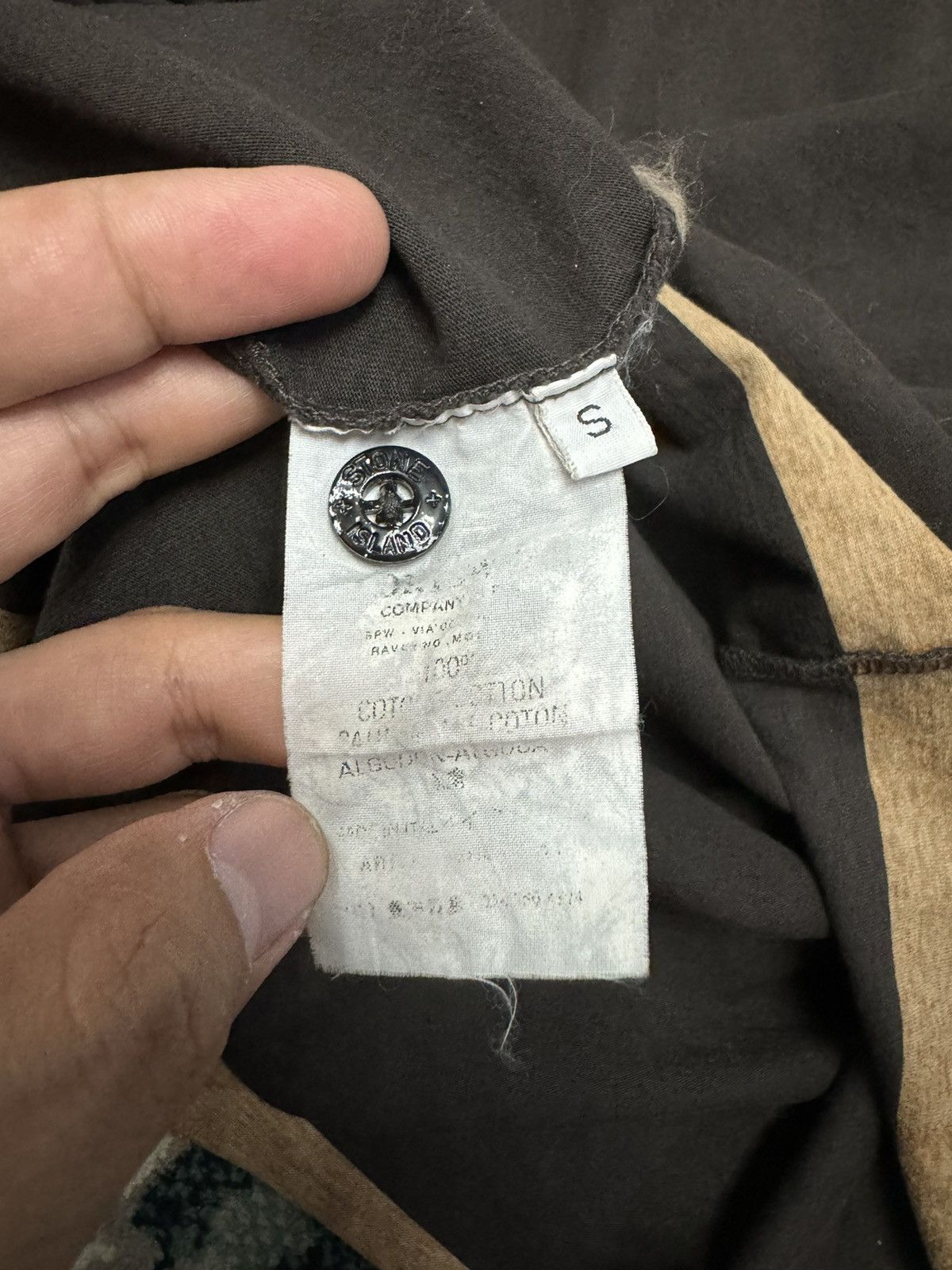 Stone Island VINTAGE STONE ISLAND ITALY COLLARED SHIRT Size US S / EU 44-46 / 1 - 8 Thumbnail