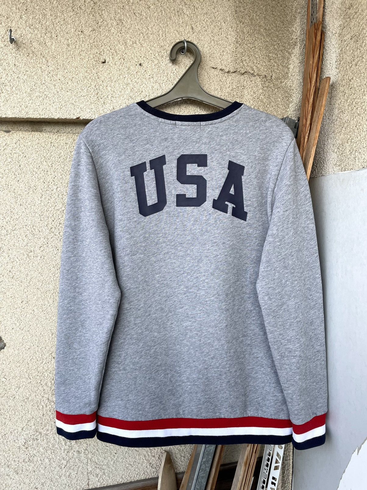 Polo Ralph Lauren Polo Ralph Lauren USA Big Logo Sweatshirt Vintage Y2K Size US S / EU 44-46 / 1 - 12 Thumbnail