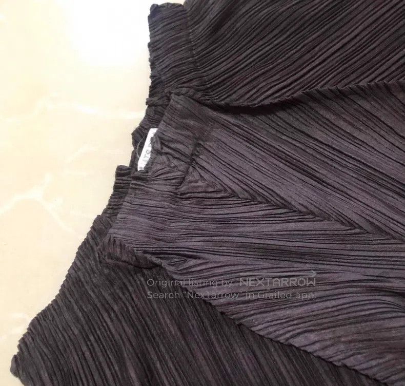 Issey Miyake Issey Miyake size:5 Special-shaped Pants Size 22" - 2 Thumbnail