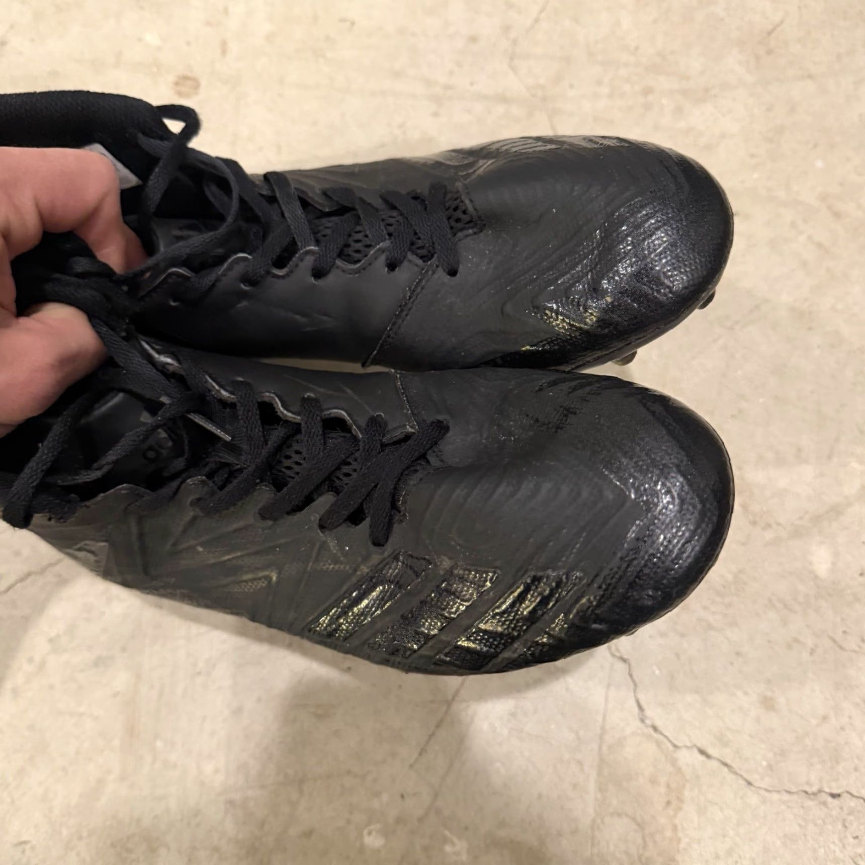 Adidas Adidas Freak X Carbon Mid Football Cleat BW0866 Black Mens Size 9.5 Football Cleat Sneakers Athletic Shoes Sneaker Mens Shoes Black BW0866 Size US 9 / EU 42 - 5 Thumbnail
