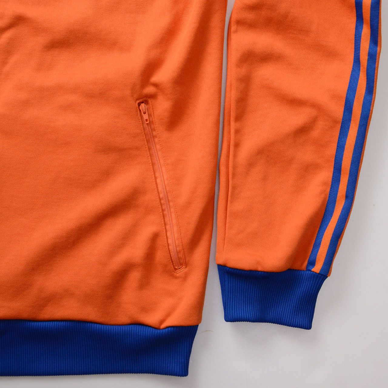 Adidas adidas Vintage Track Jacket 00s — Orange & Royal Blue Size L Size US L / EU 52-54 / 3 - 6 Thumbnail