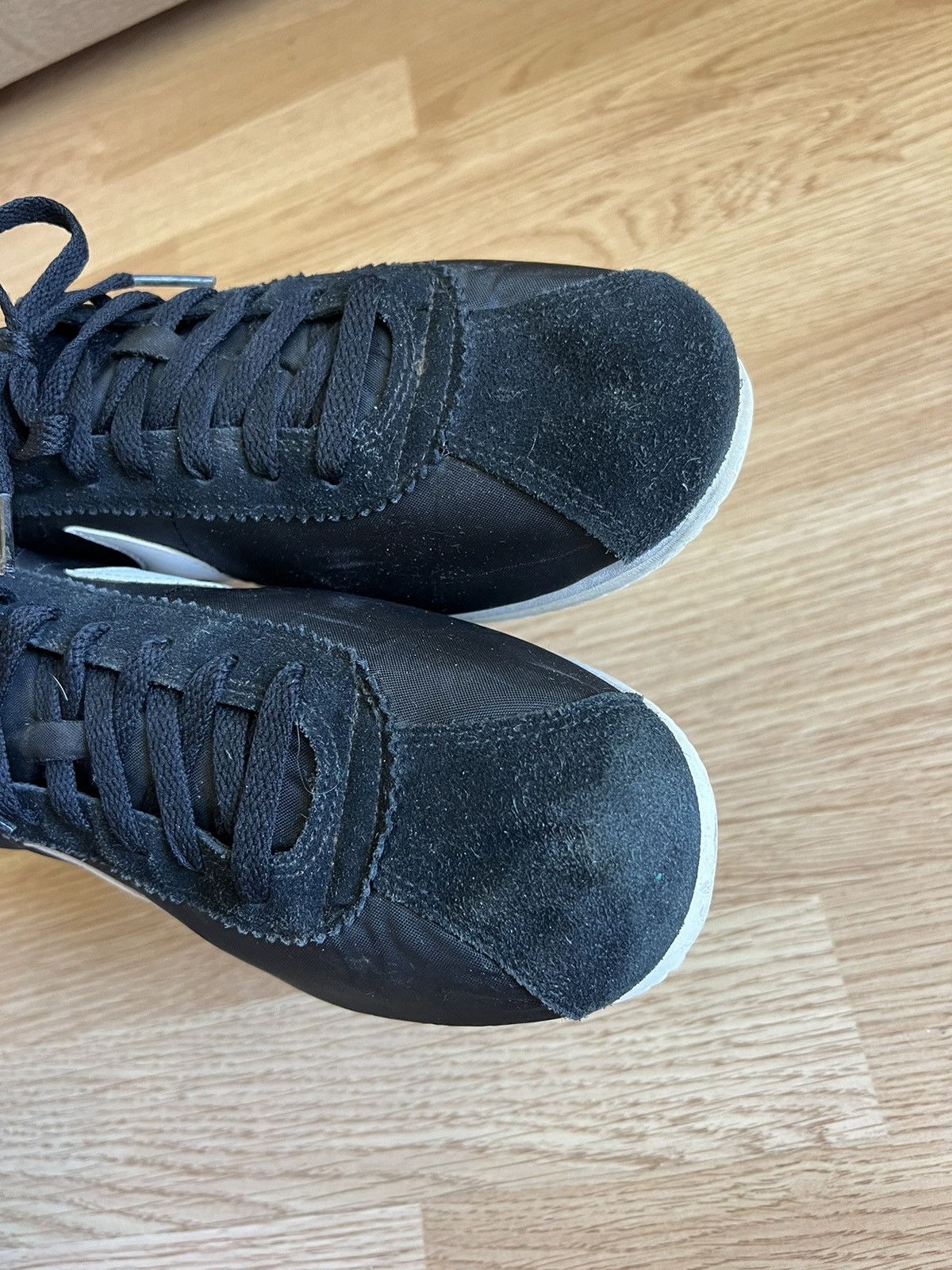 Nike Nike Cortez ‘72 Black/White Nylon Shoes Size 11 Size US 11 / EU 44 - 5 Thumbnail